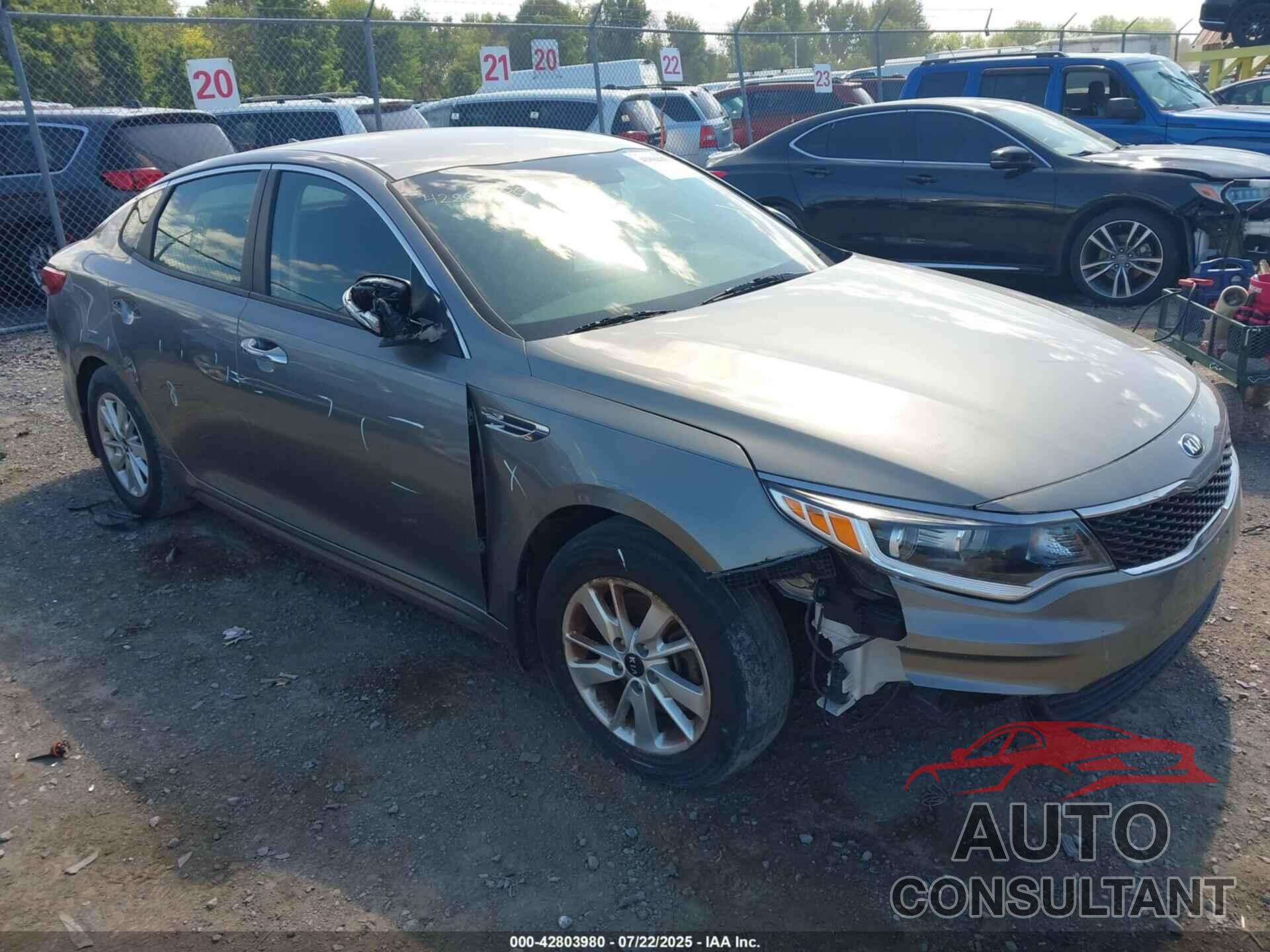 KIA OPTIMA 2016 - 5XXGT4L30GG097762