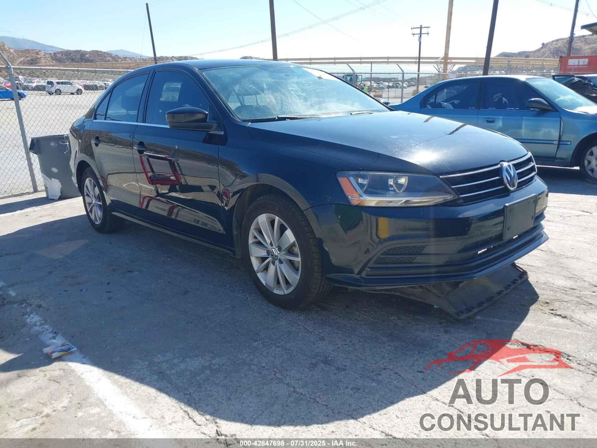VOLKSWAGEN JETTA 2017 - 3VW2B7AJ7HM277155