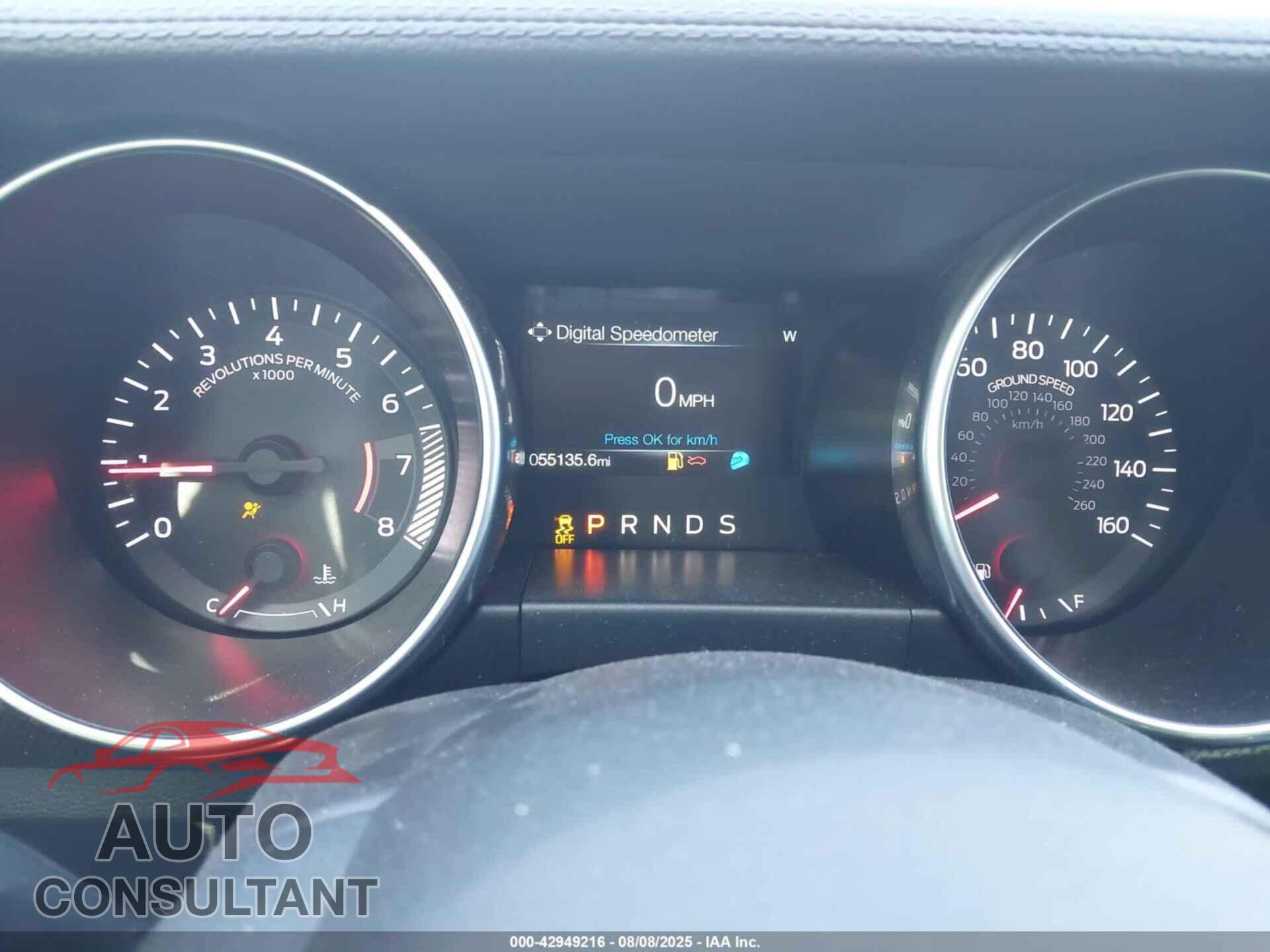 FORD MUSTANG 2018 - 1FA6P8TH2J5185457