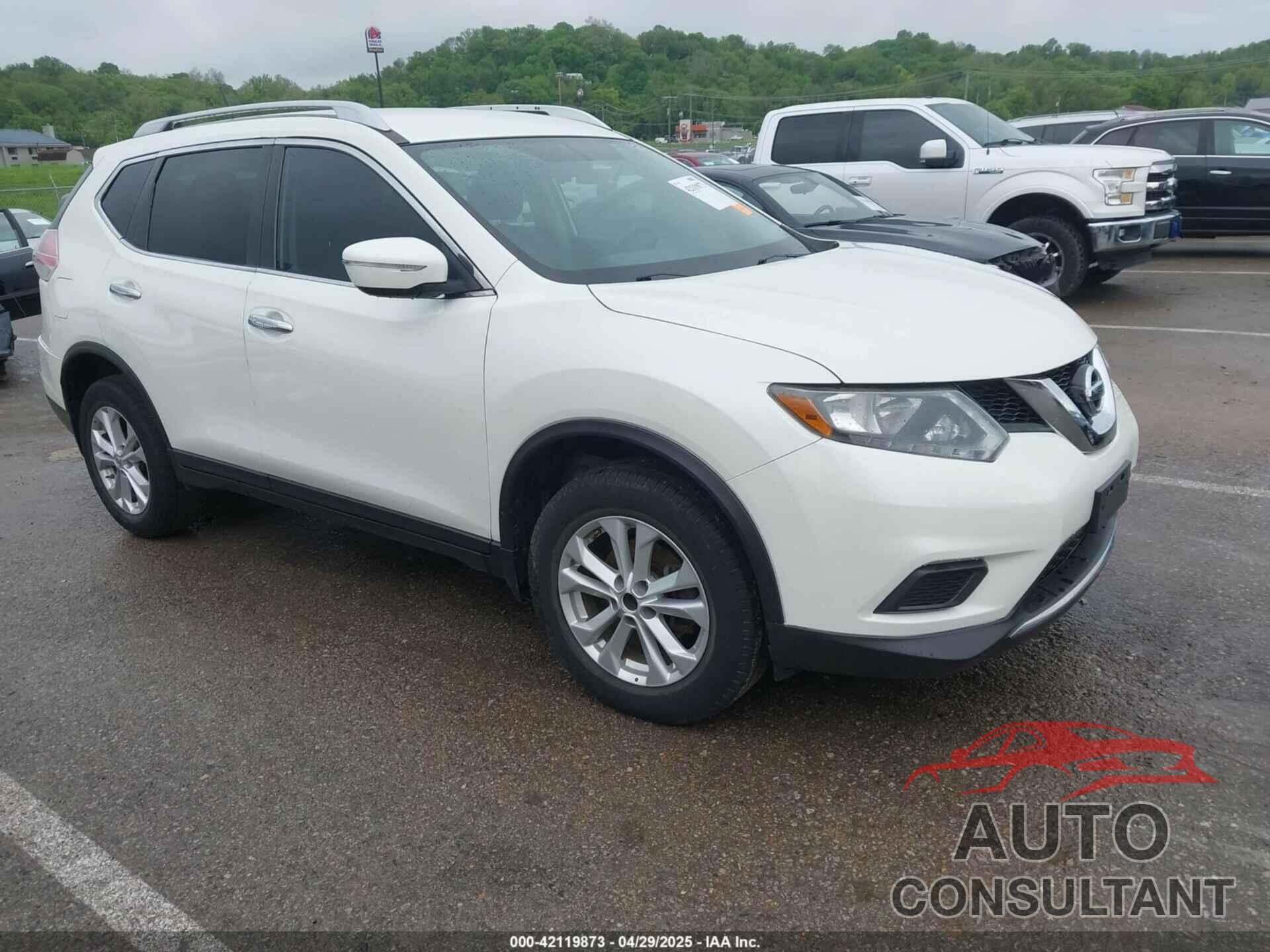 NISSAN ROGUE 2015 - KNMAT2MVXFP571945