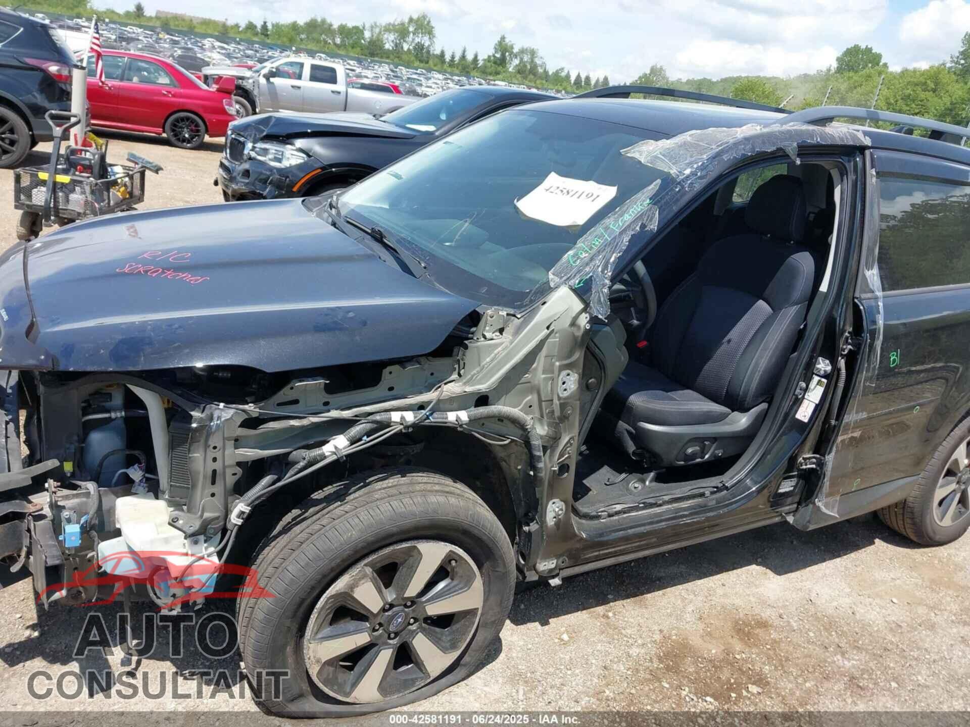 SUBARU FORESTER 2017 - JF2SJAEC0HH412707