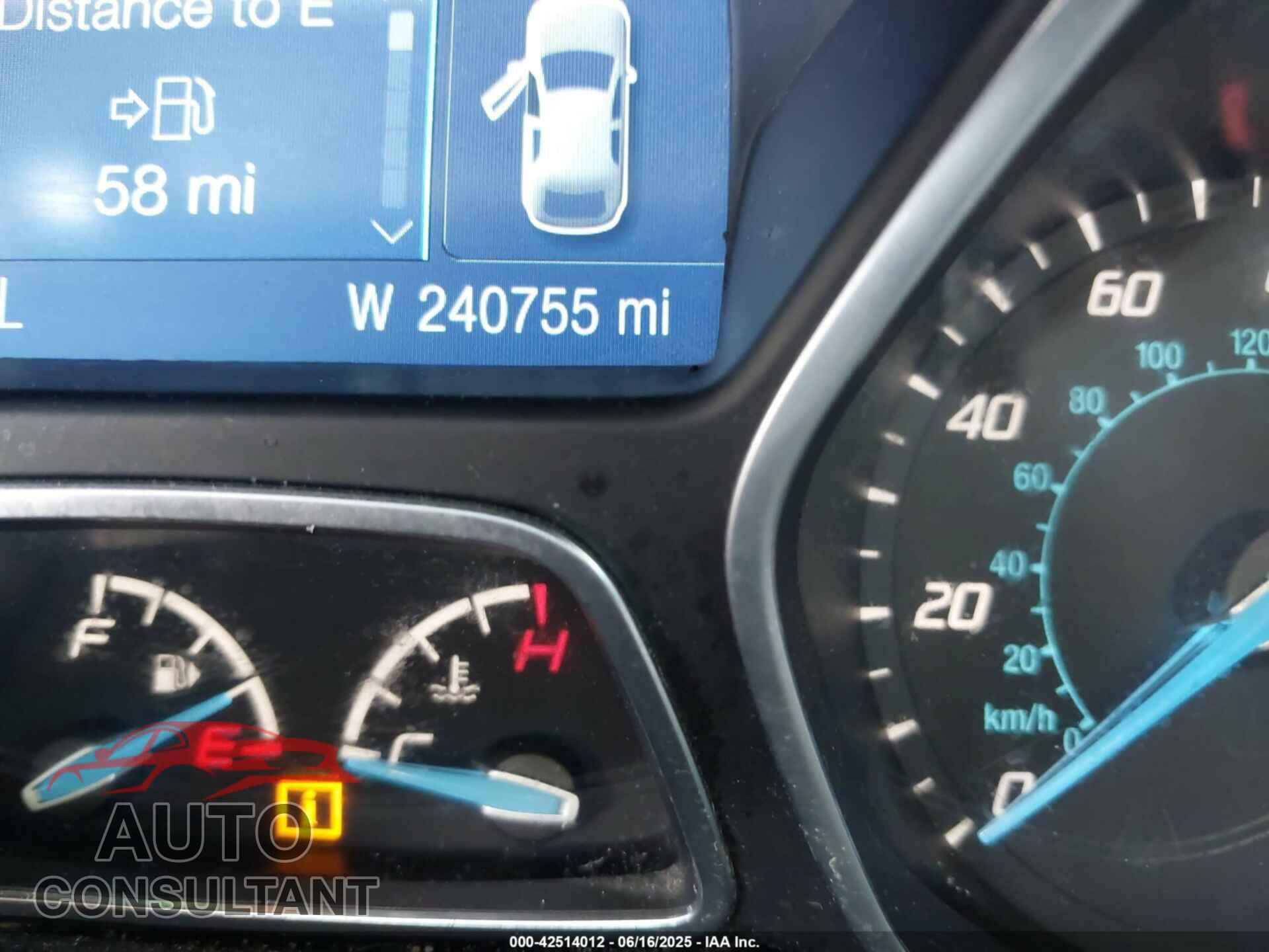 FORD FOCUS 2014 - 1FADP3K20EL440521
