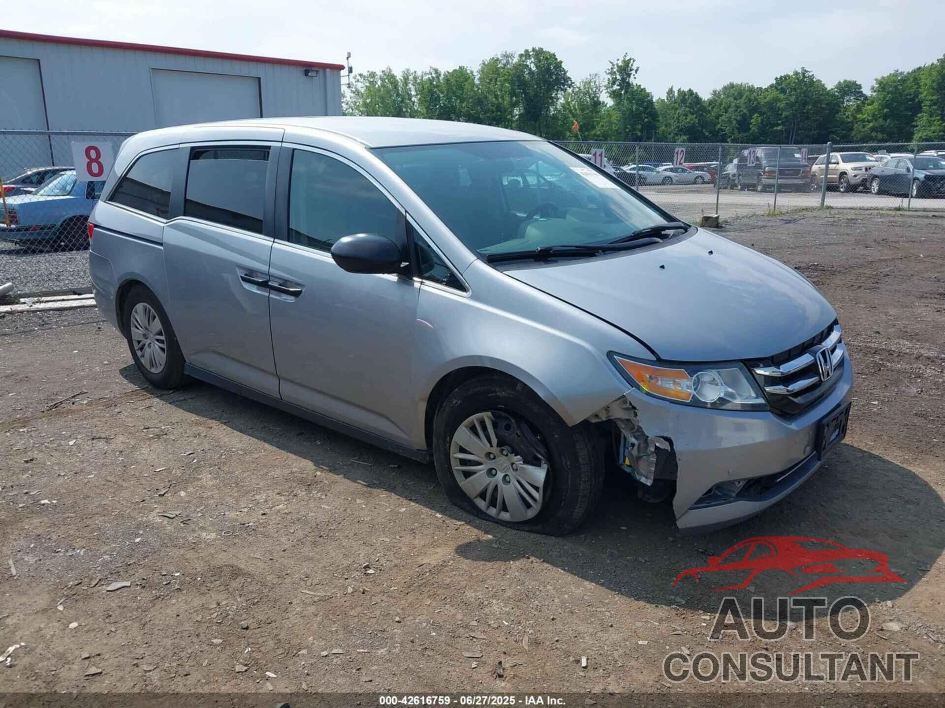 HONDA ODYSSEY 2016 - 5FNRL5H22GB152925