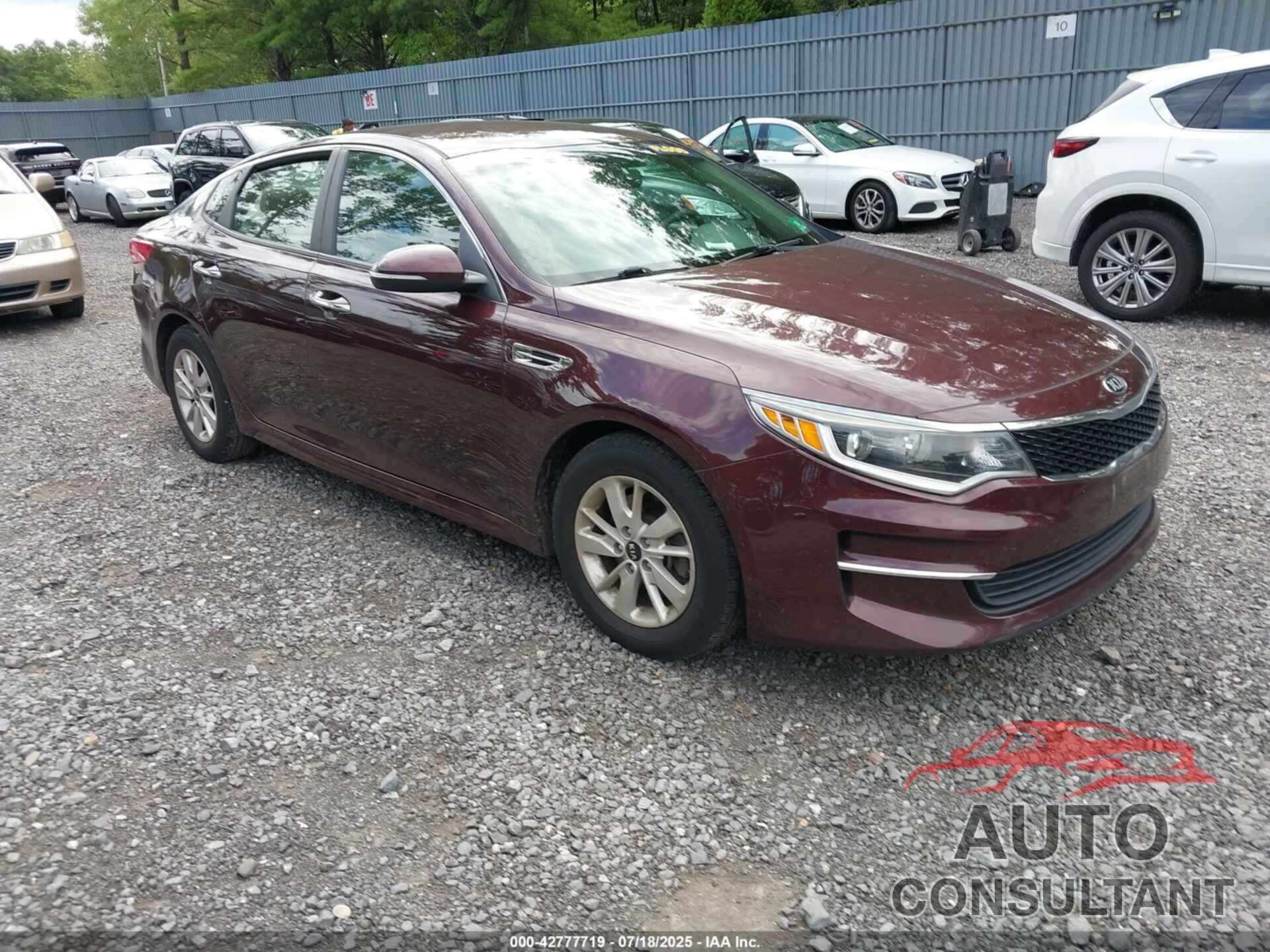 KIA OPTIMA 2018 - 5XXGT4L35JG246447