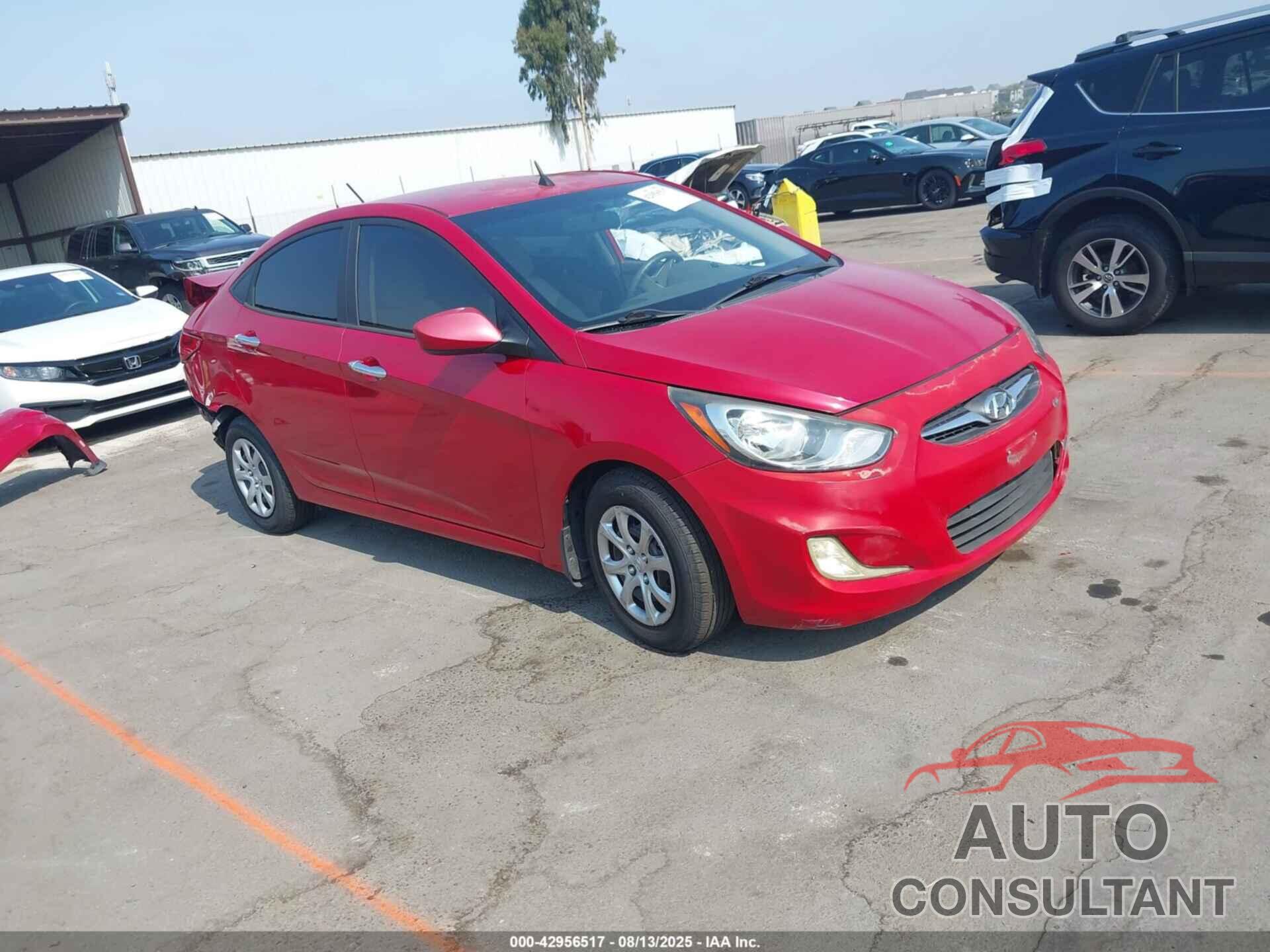 HYUNDAI ACCENT 2013 - KMHCT4AE5DU336758