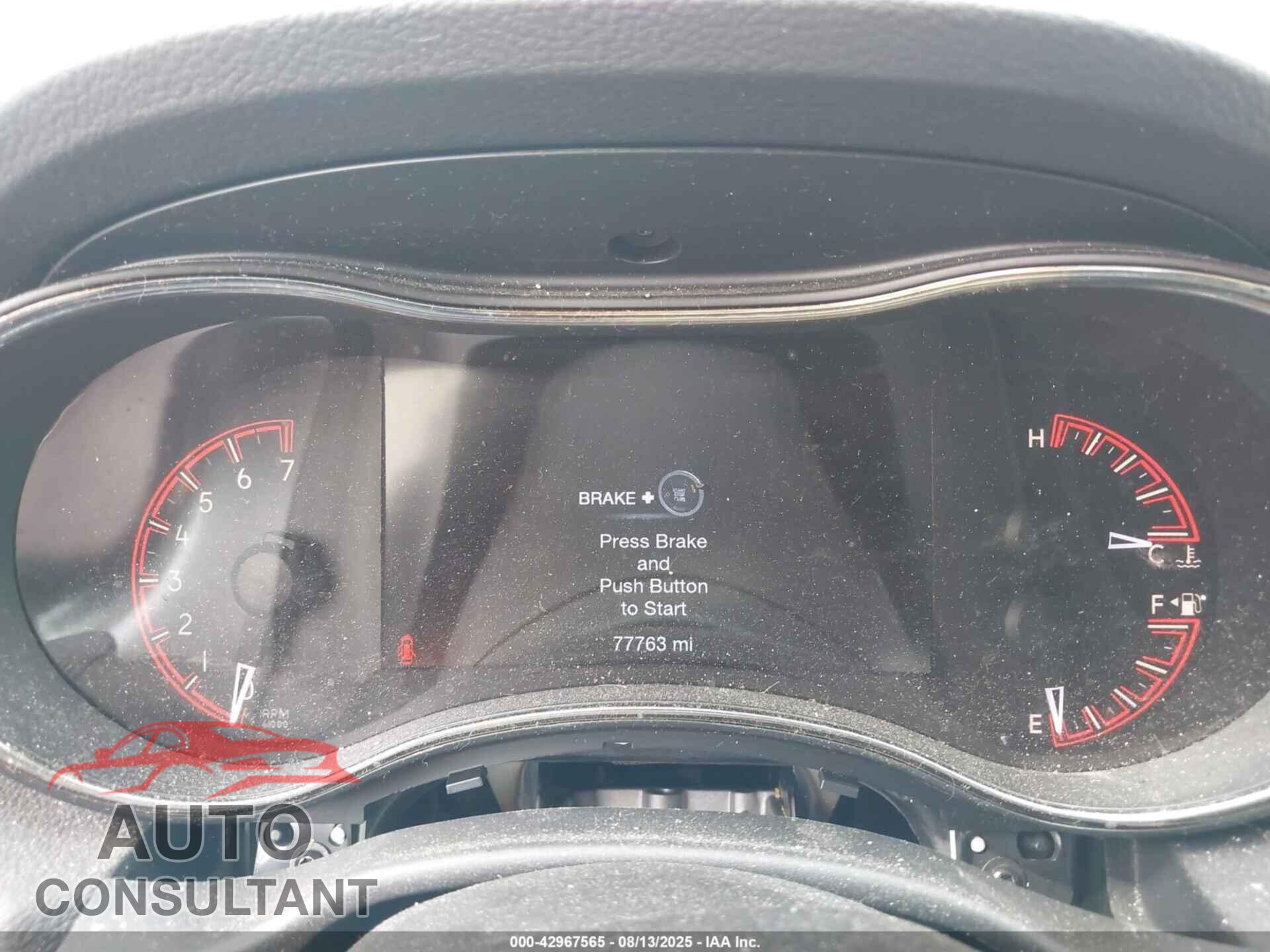 DODGE DURANGO 2019 - 1C4RDJDG9KC820216