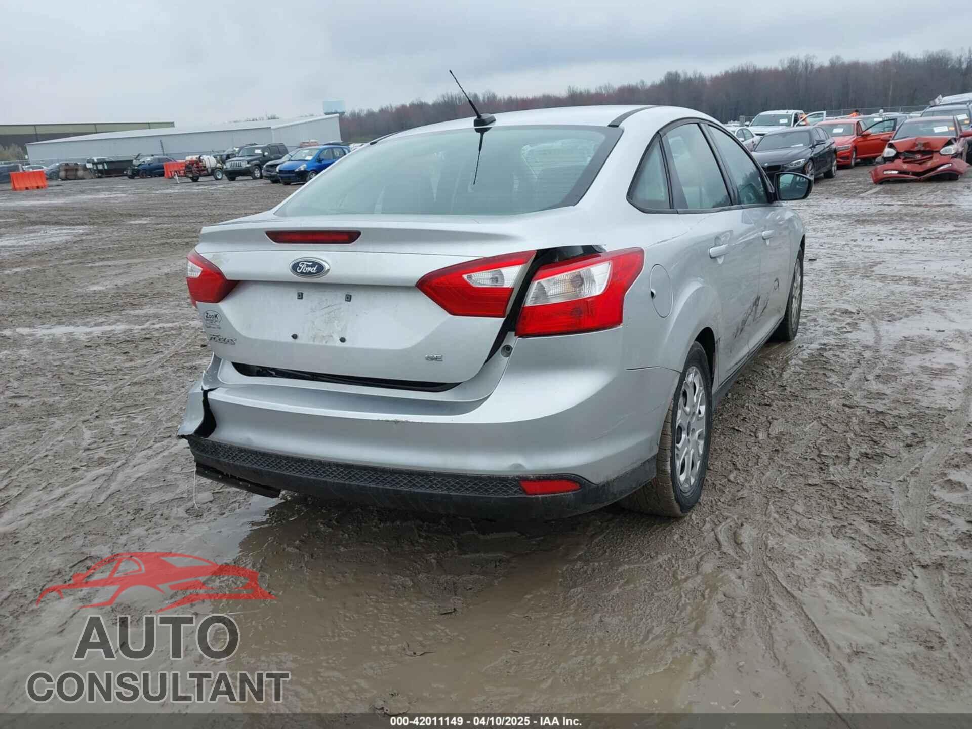 FORD FOCUS 2012 - 1FAHP3F29CL295519