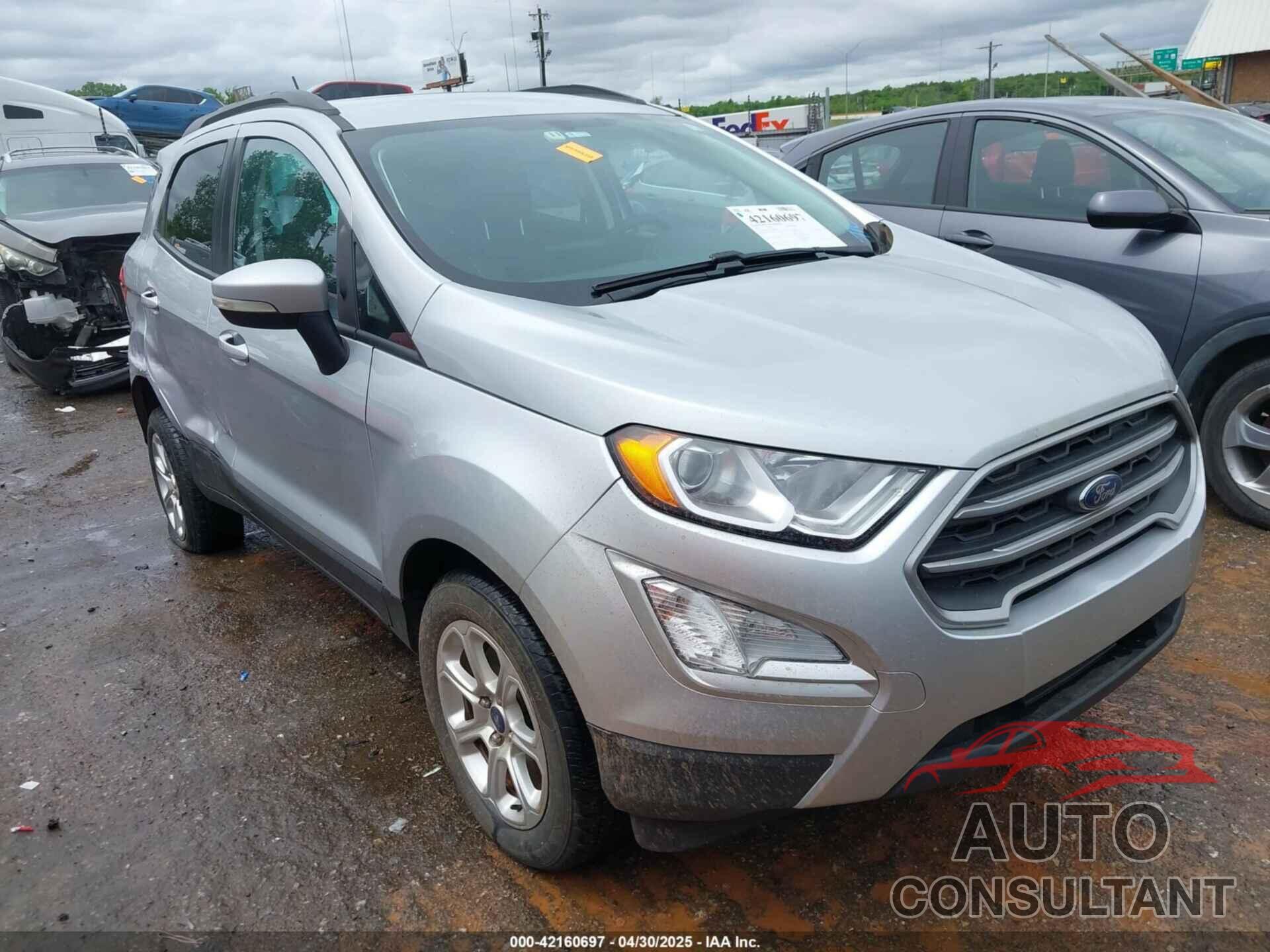 FORD ECOSPORT 2022 - MAJ6S3GL4NC469920