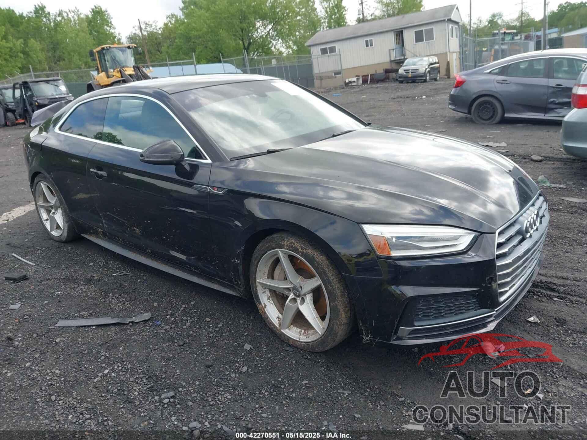AUDI A5 2018 - WAUSNAF53JA130284