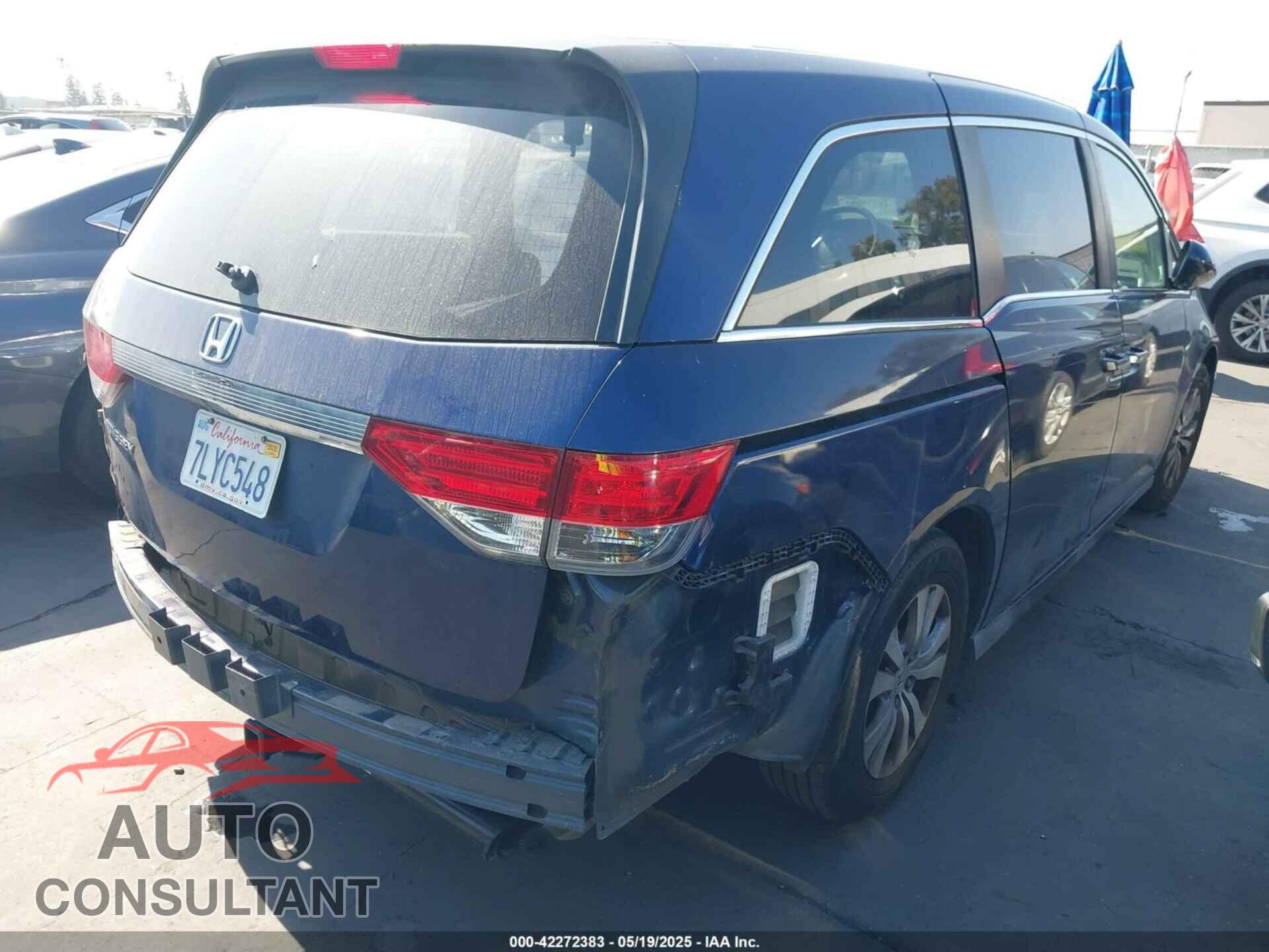 HONDA ODYSSEY 2015 - 5FNRL5H48FB123123