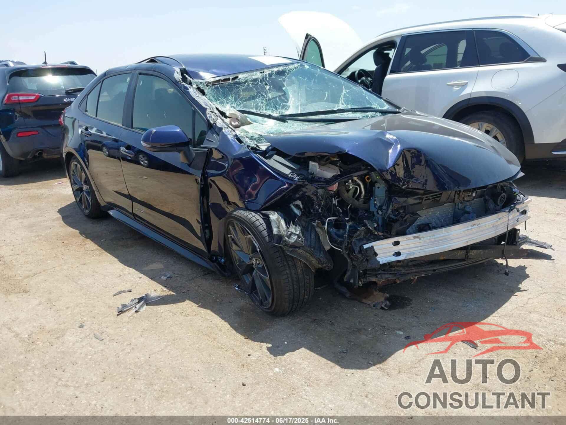 TOYOTA COROLLA 2025 - JTDBCMFE4S3069320