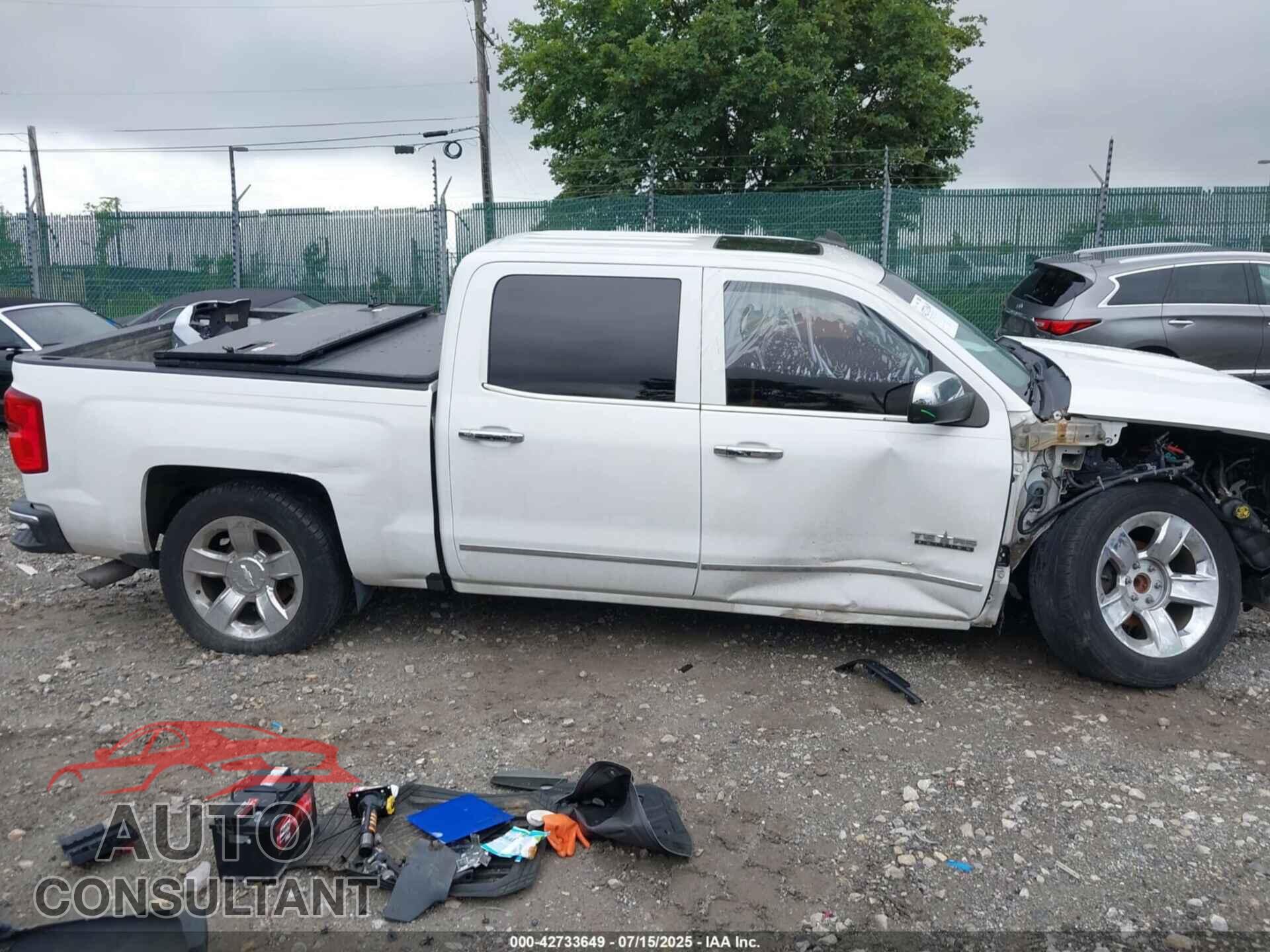 CHEVROLET SILVERADO 1500 2017 - 3GCPCSEC4HG113185