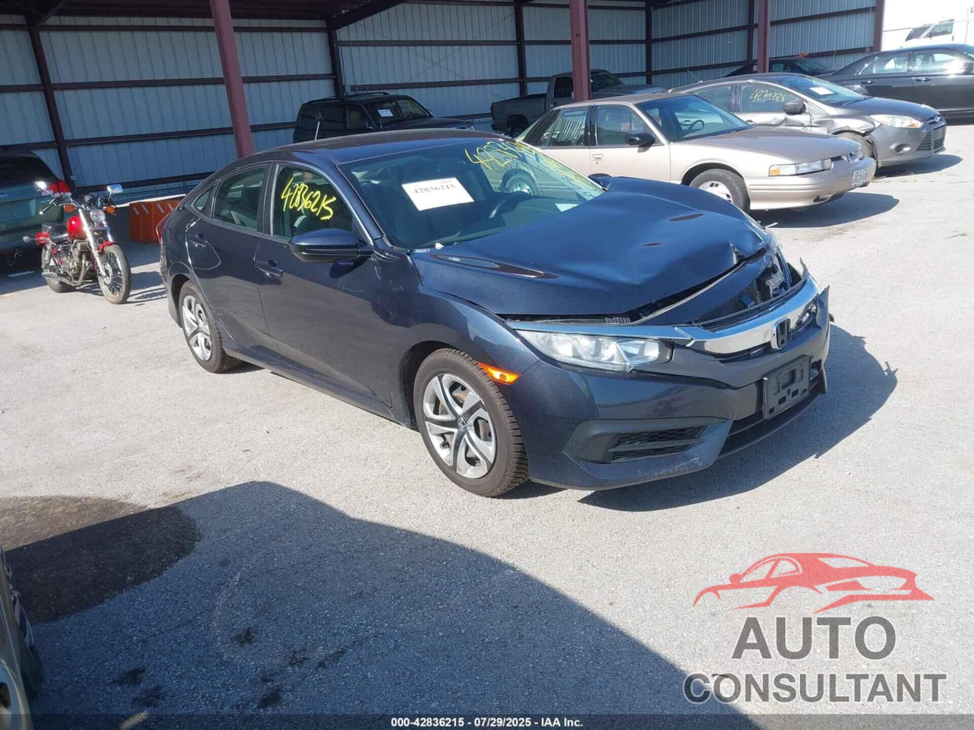 HONDA CIVIC 2018 - 2HGFC2F51JH574167