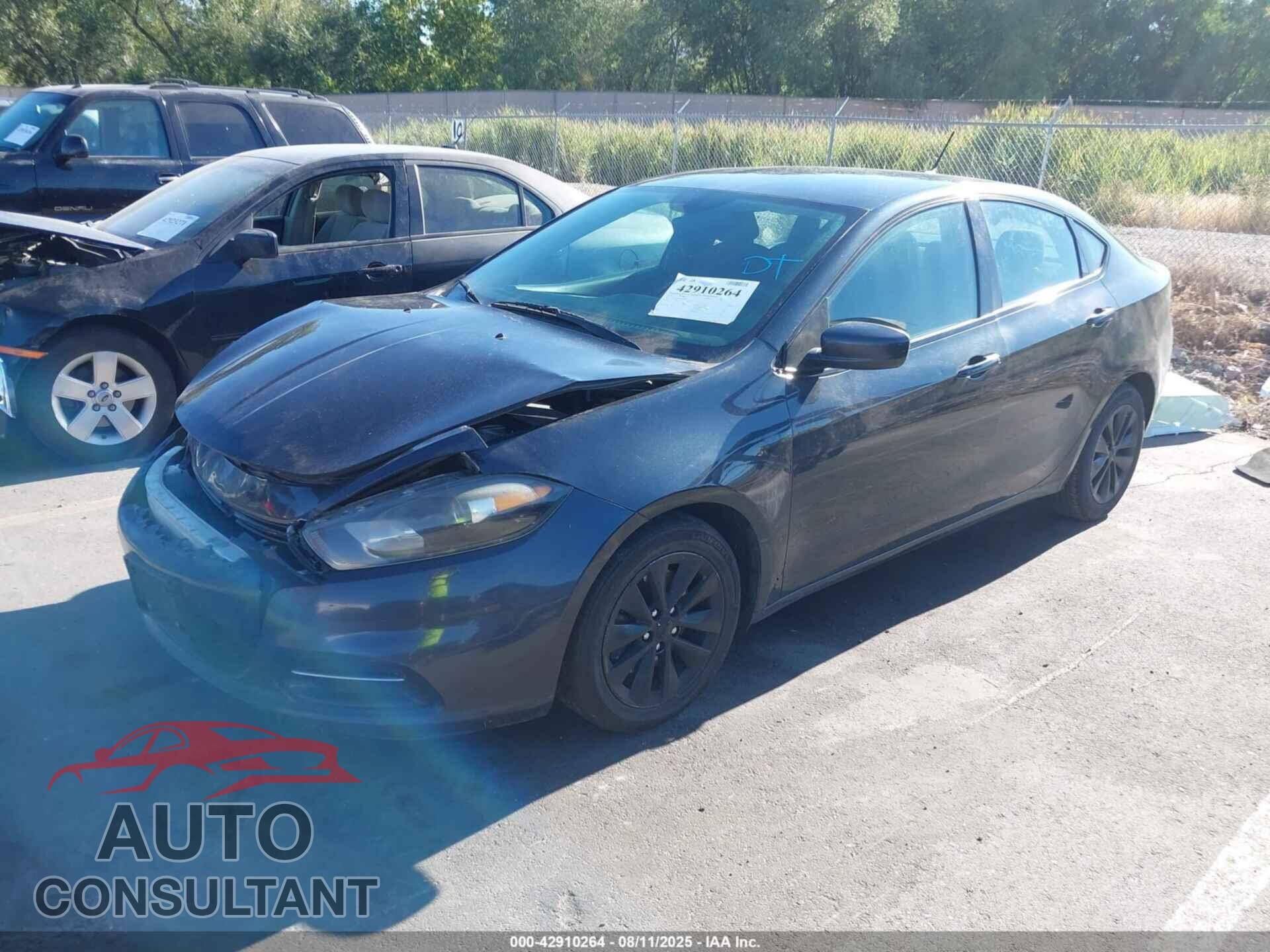 DODGE DART 2014 - 1C3CDFBB3ED908109
