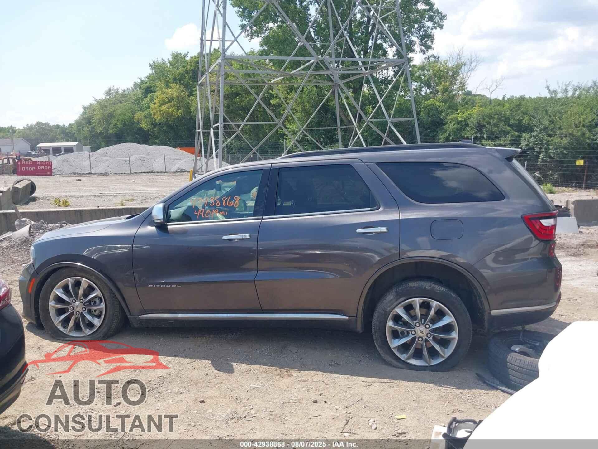 DODGE DURANGO 2021 - 1C4RDJEG7MC849893