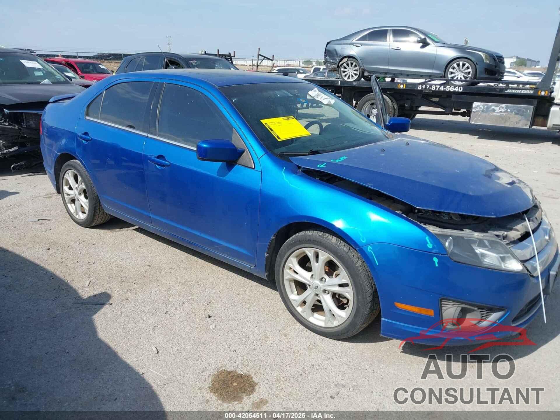 FORD FUSION 2012 - 3FAHP0HA5CR143628