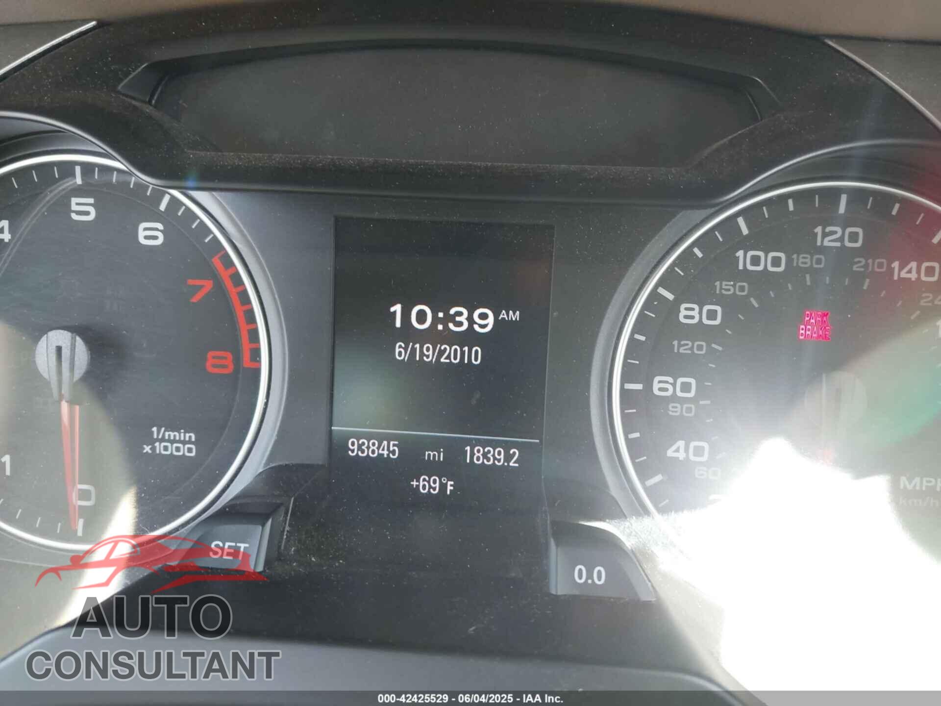 AUDI A4 2011 - WAUWFBFL1BA029765