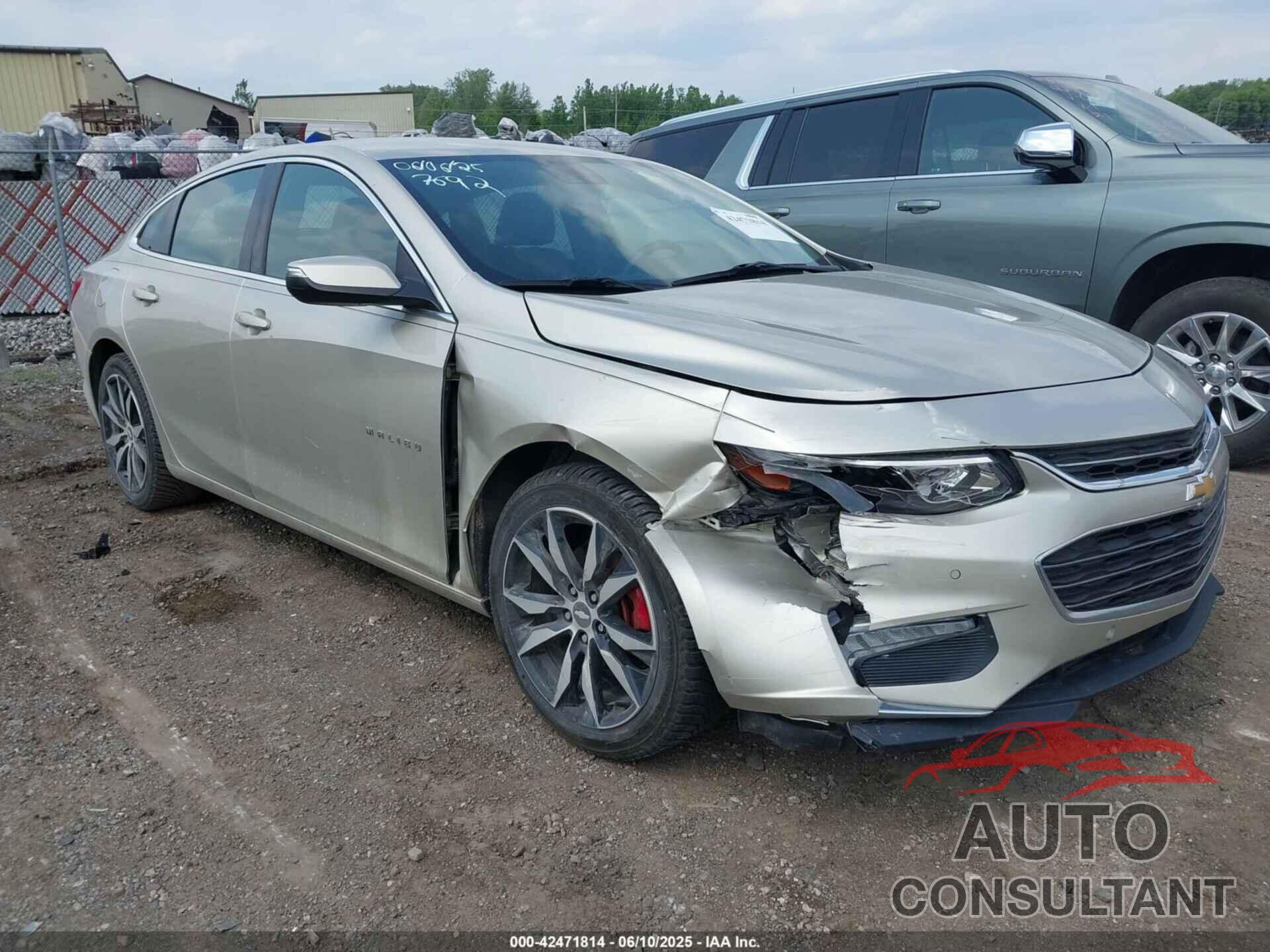 CHEVROLET MALIBU 2016 - 1G1ZF5SX9GF317692