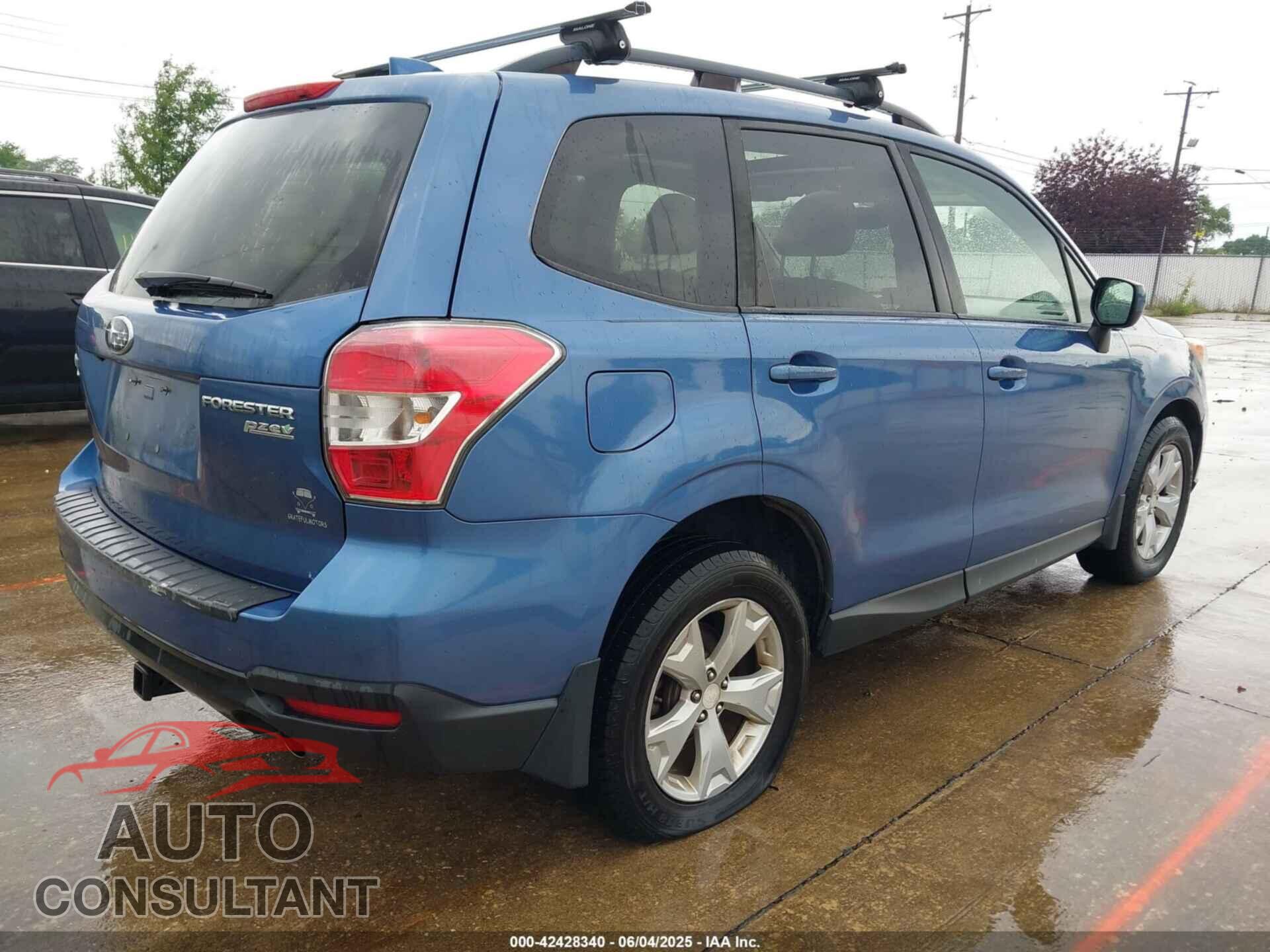 SUBARU FORESTER 2016 - JF2SJAFC3GH557429