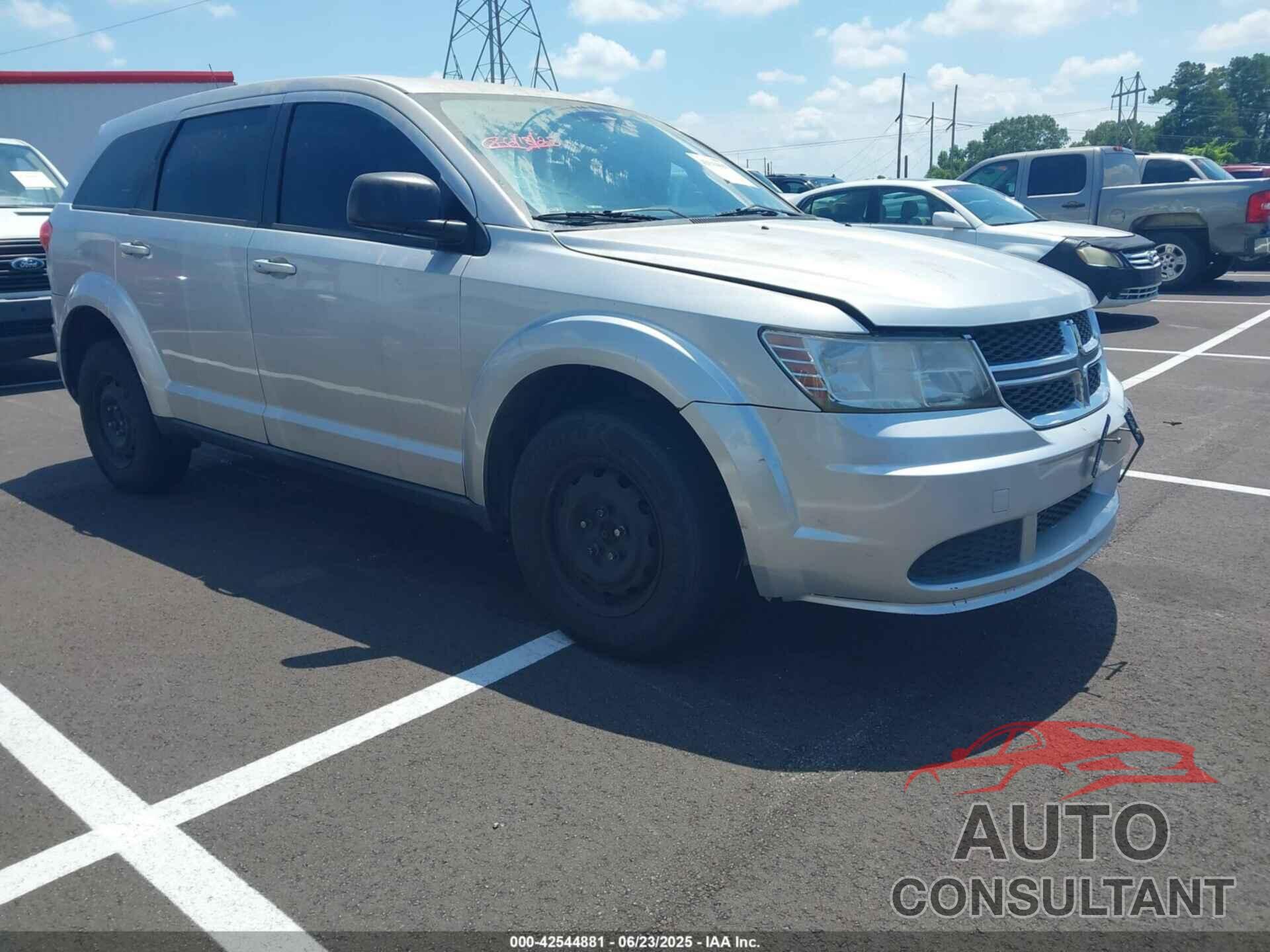 DODGE JOURNEY 2012 - 3C4PDCAB9CT135893