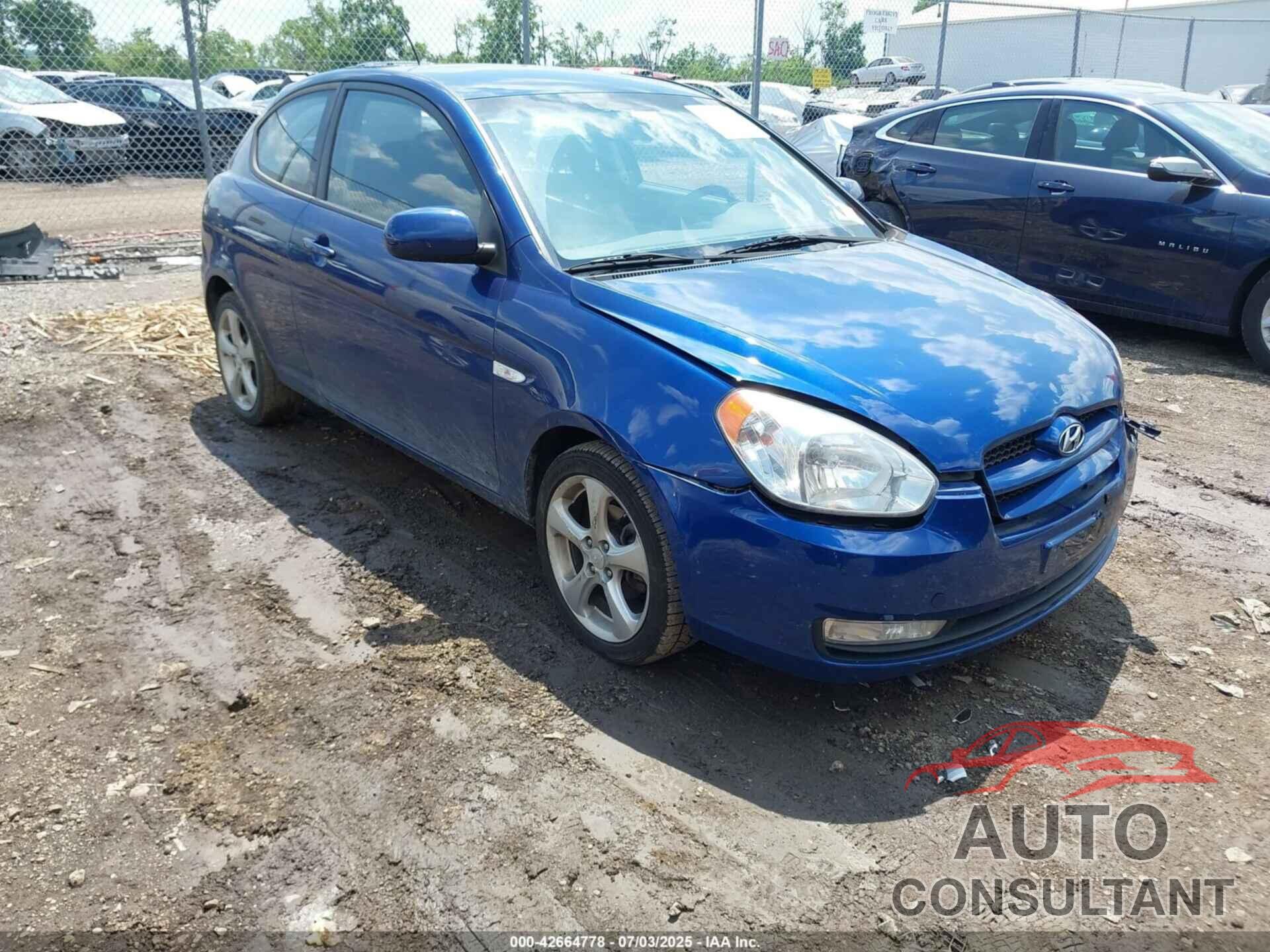 HYUNDAI ACCENT 2011 - KMHCN3AC6BU194520