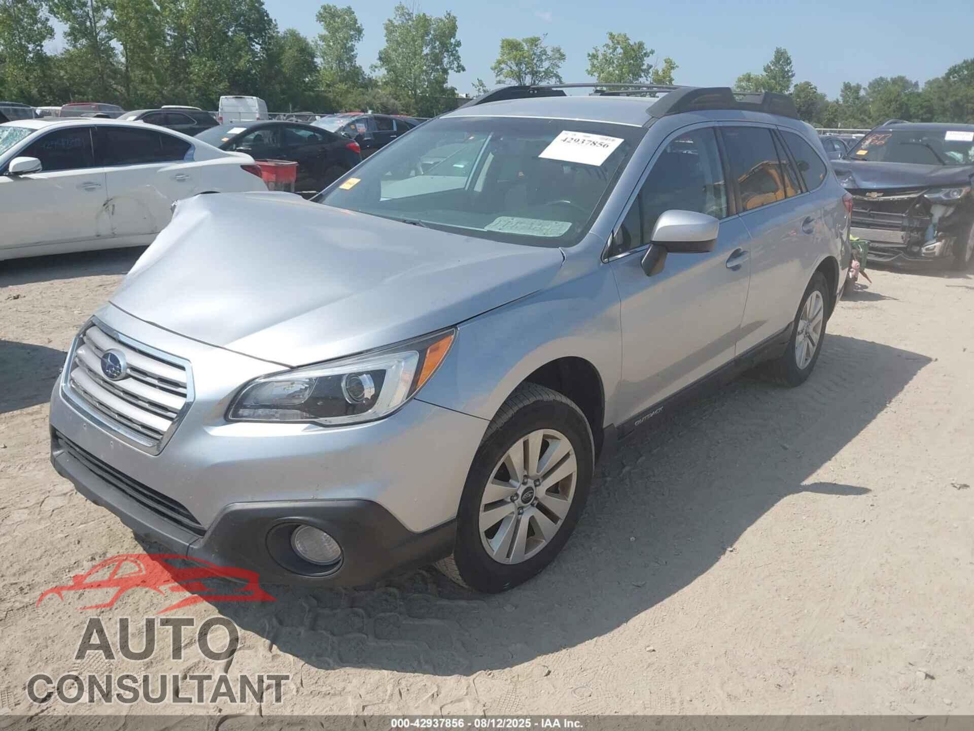 SUBARU OUTBACK 2017 - 4S4BSACC0H3411578