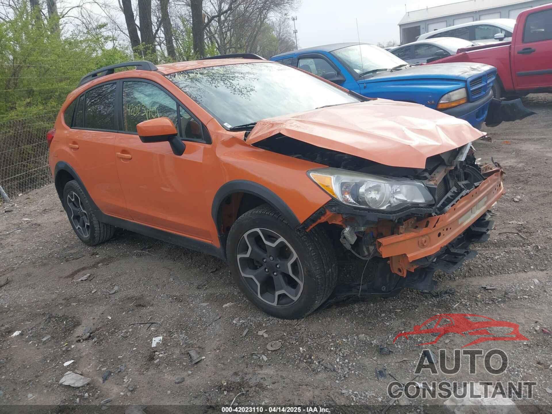 SUBARU XV CROSSTREK 2015 - JF2GPACC2F8306375