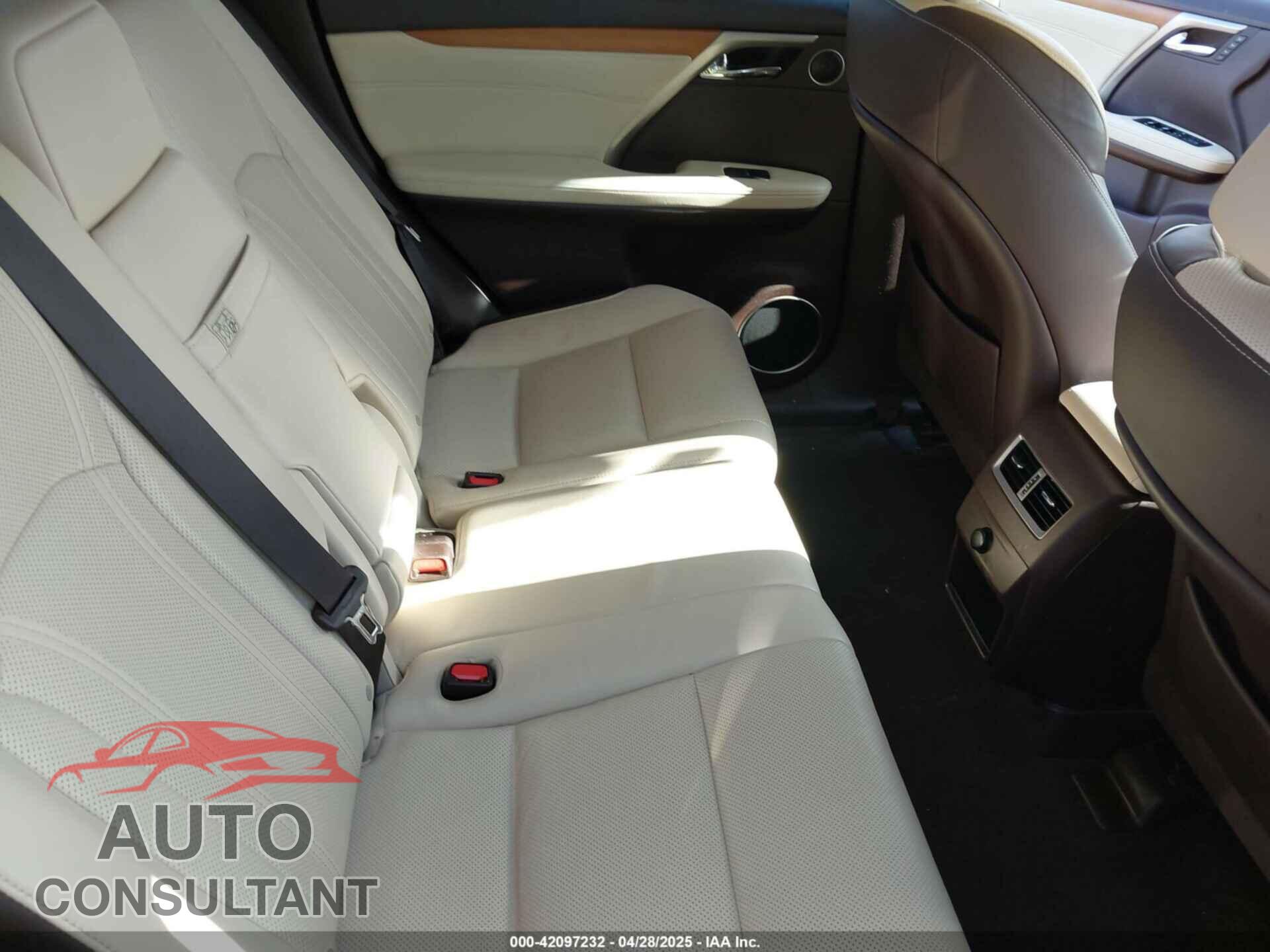 LEXUS RX 350 2019 - 2T2BZMCA3KC193615