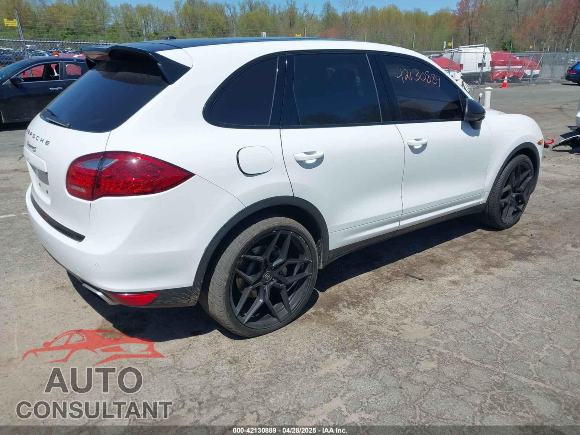 PORSCHE CAYENNE 2013 - WP1AB2A24DLA84837