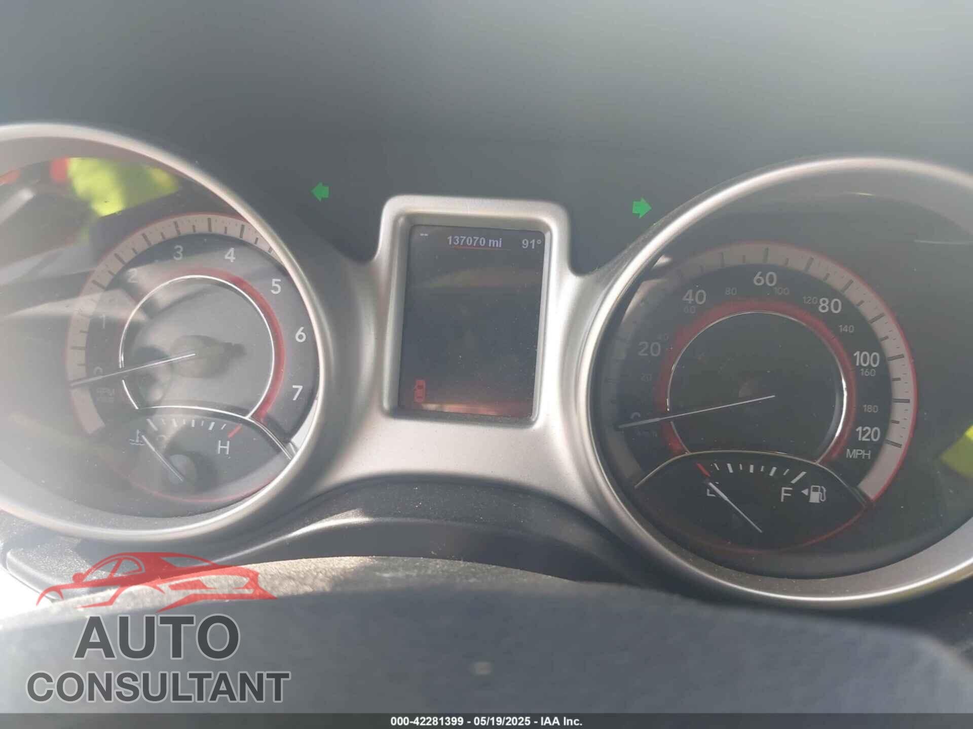 DODGE JOURNEY 2012 - 3C4PDCBG2CT134580