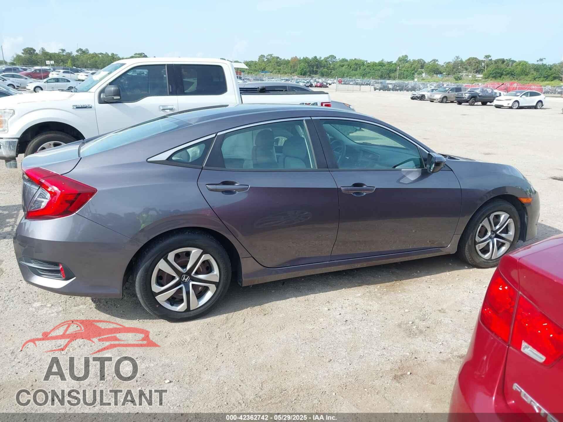 HONDA CIVIC 2017 - 19XFC2F52HE224633
