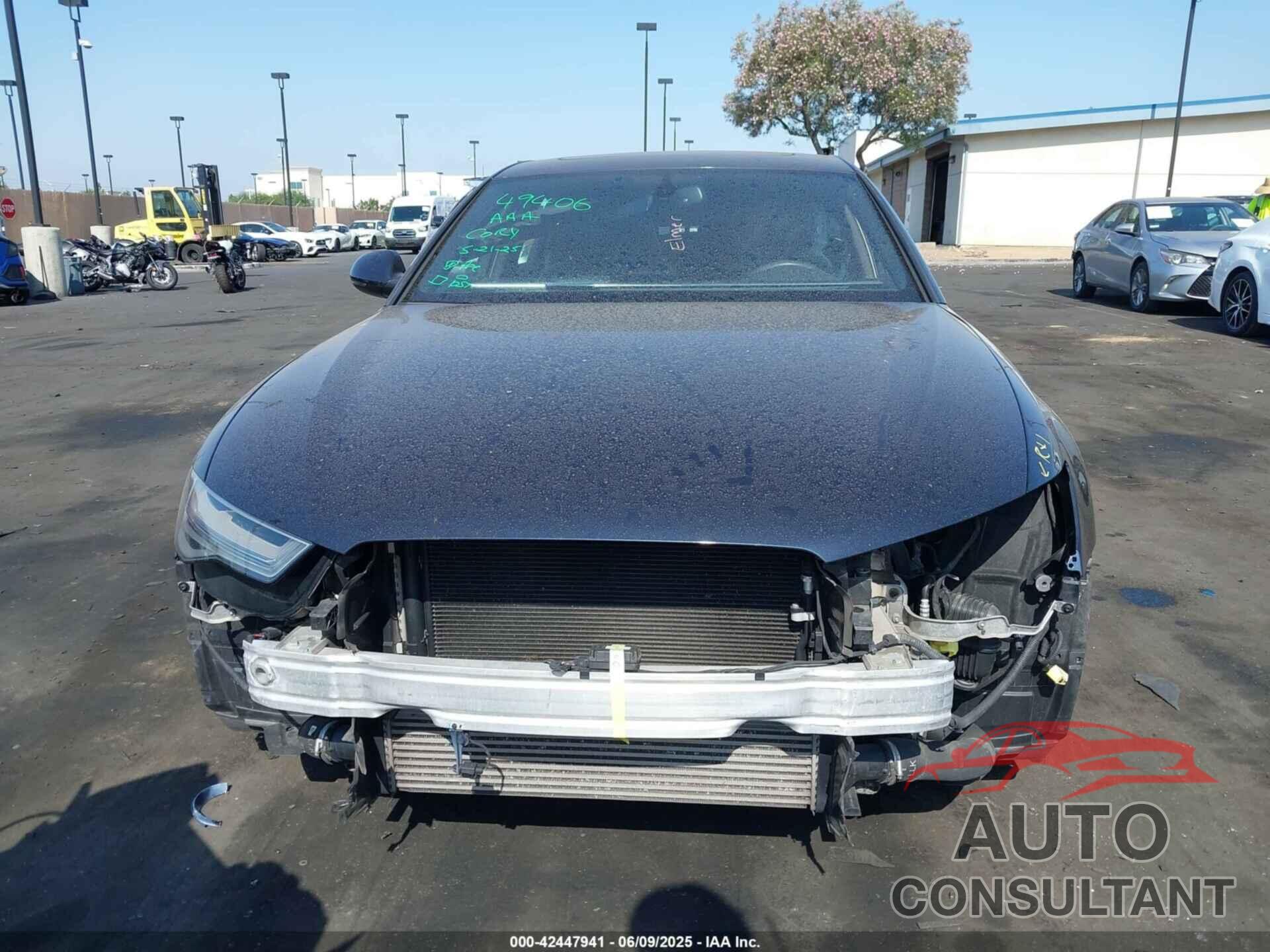 AUDI A6 2017 - WAUC8AFC2HN057292