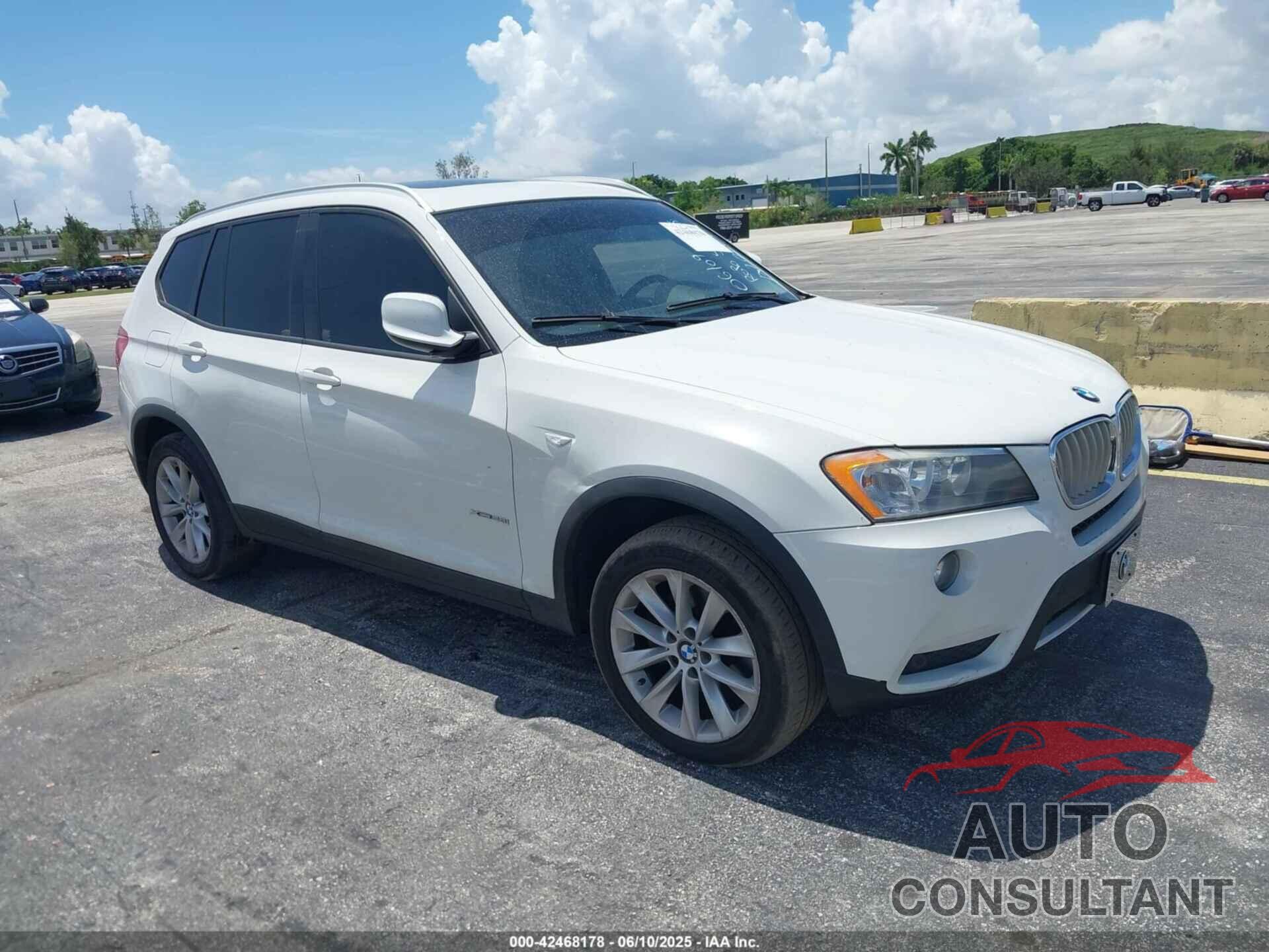 BMW X3 2013 - 5UXWX9C54D0A20907