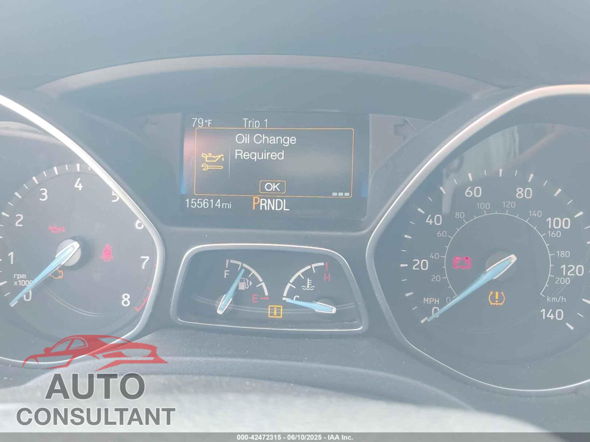 FORD FOCUS 2017 - 1FADP3F27HL206567