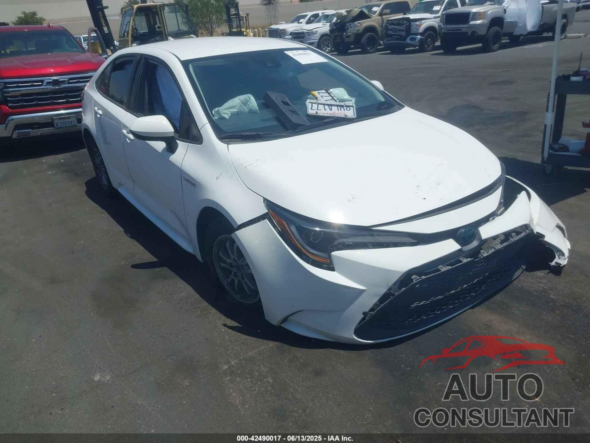 TOYOTA COROLLA 2021 - JTDEAMDE2MJ031122
