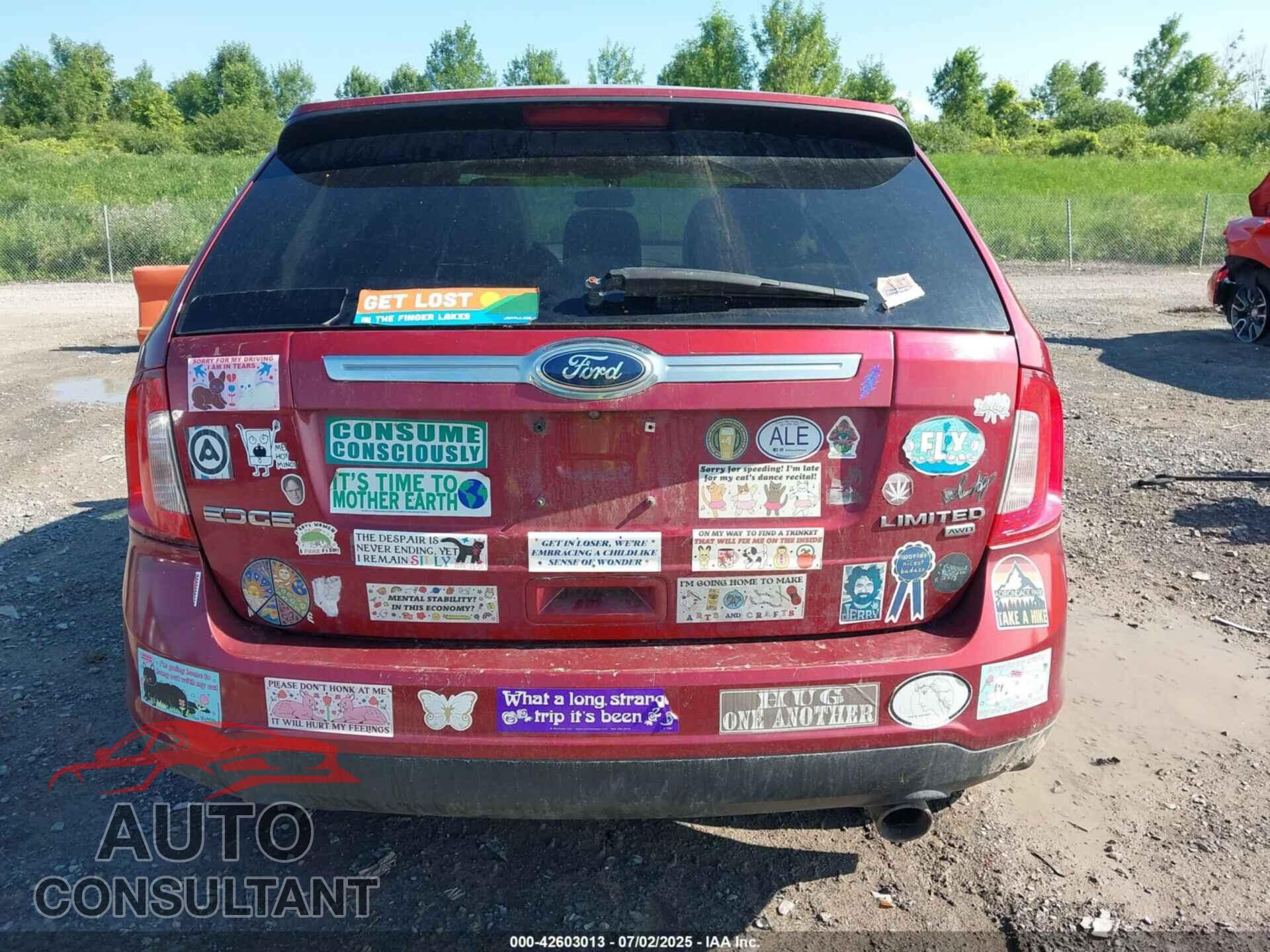 FORD EDGE 2013 - 2FMDK4KC6DBB00260