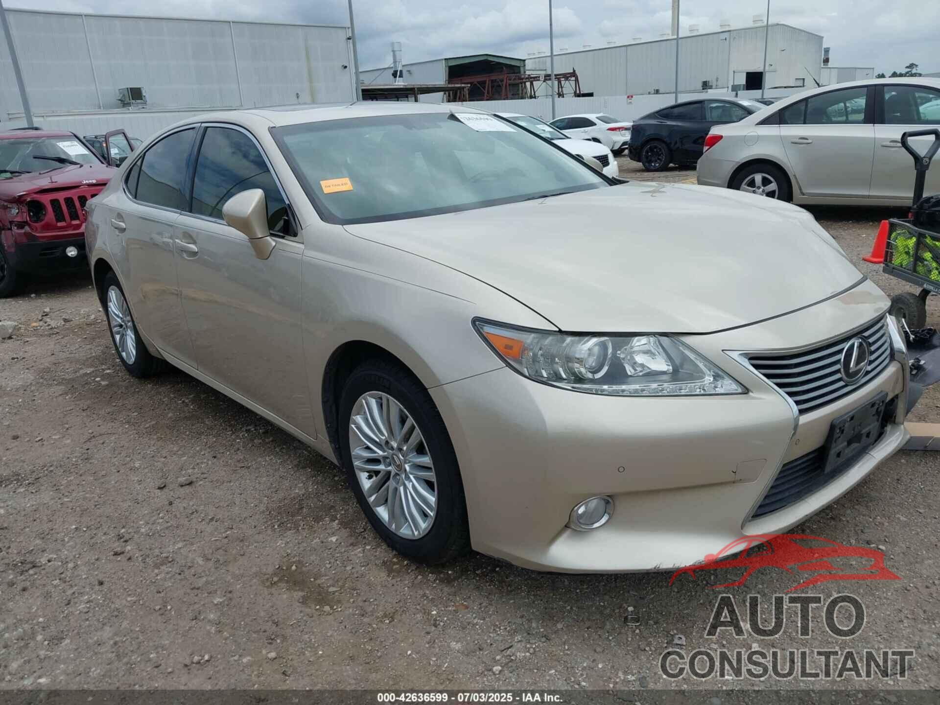 LEXUS ES 350 2013 - JTHBK1GG6D2052432