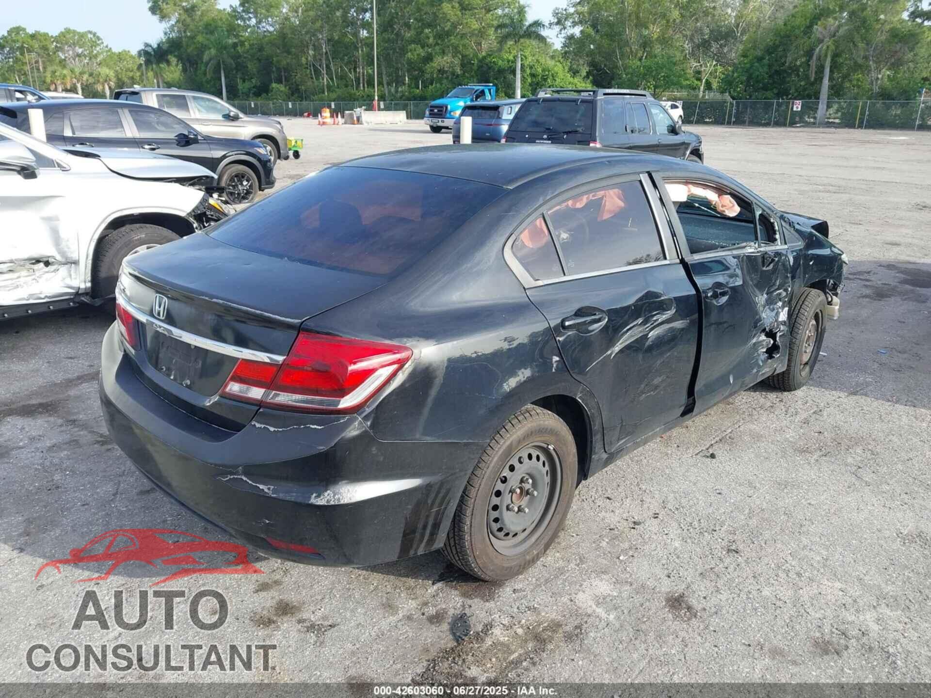 HONDA CIVIC 2014 - 19XFB2F54EE045296