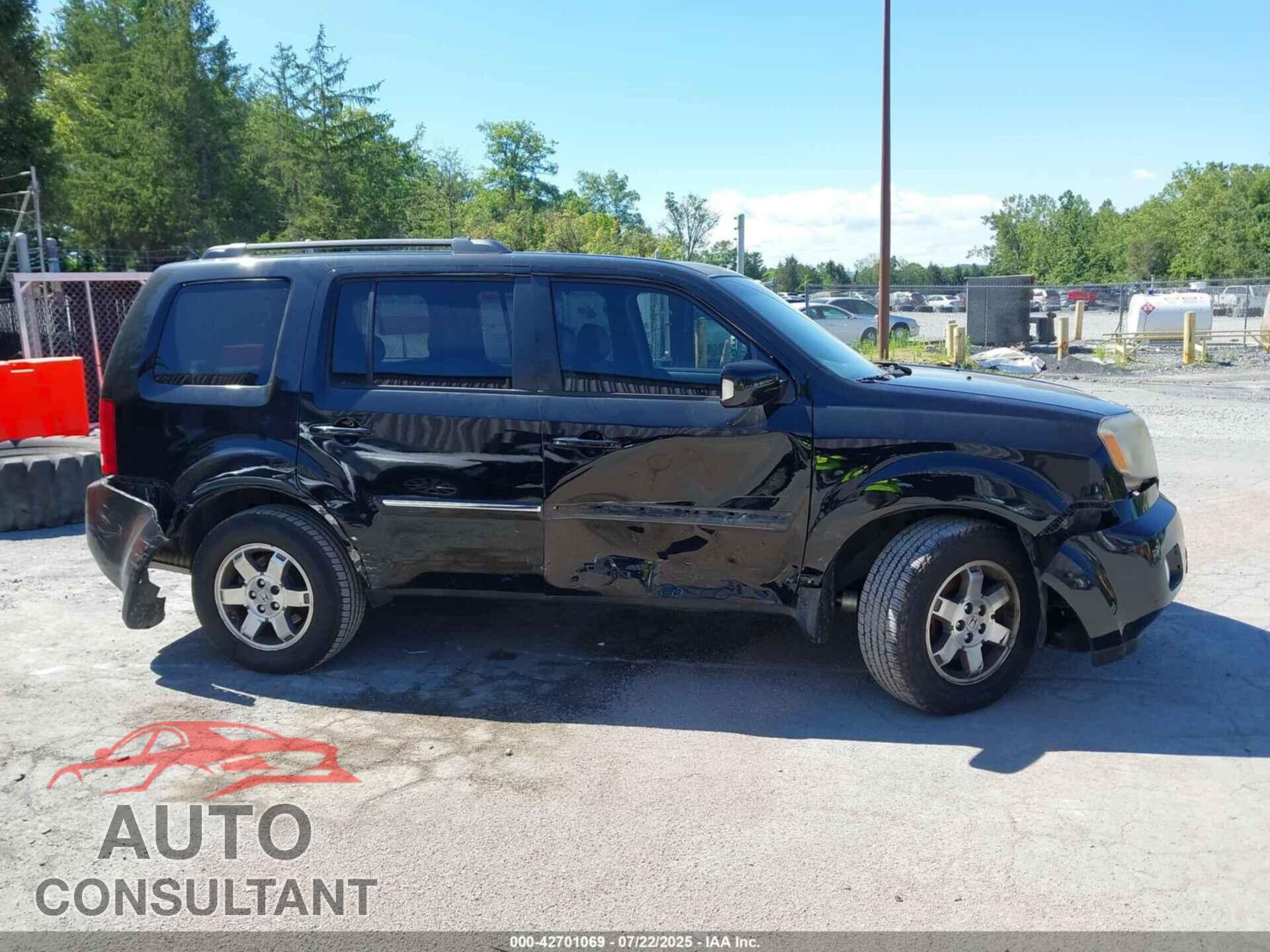 HONDA PILOT 2011 - 5FNYF4H92BB053864