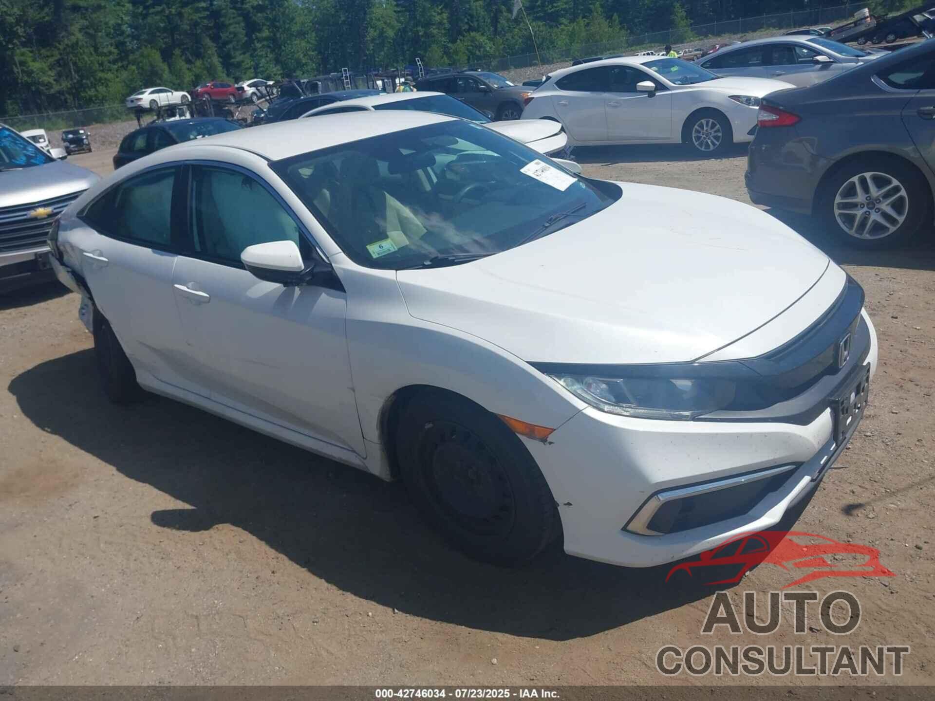 HONDA CIVIC 2019 - 2HGFC2F66KH547914