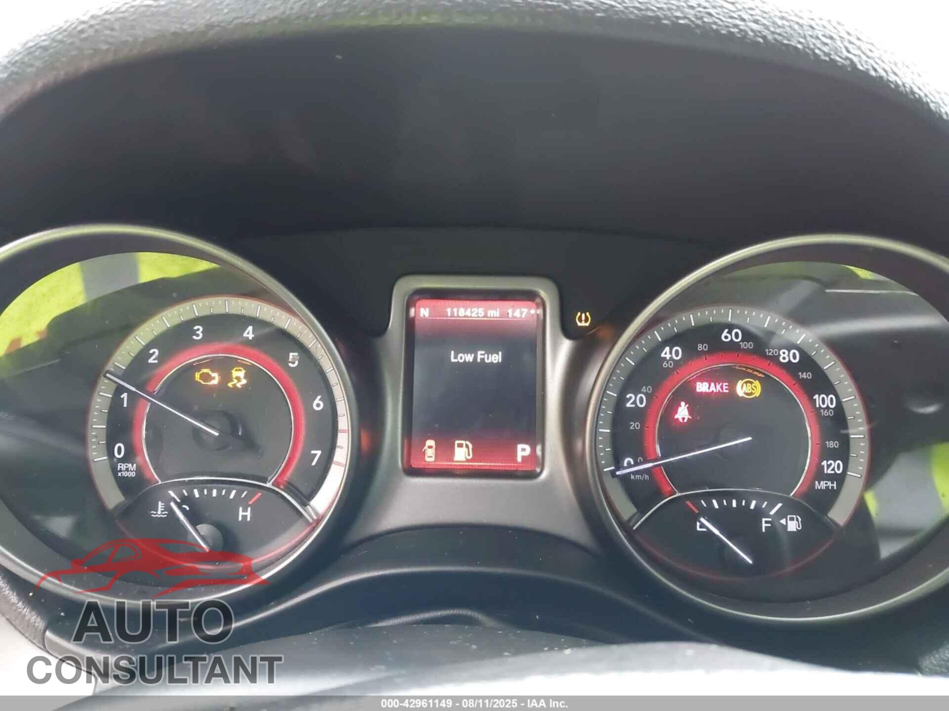 DODGE JOURNEY 2017 - 3C4PDCGG6HT538479