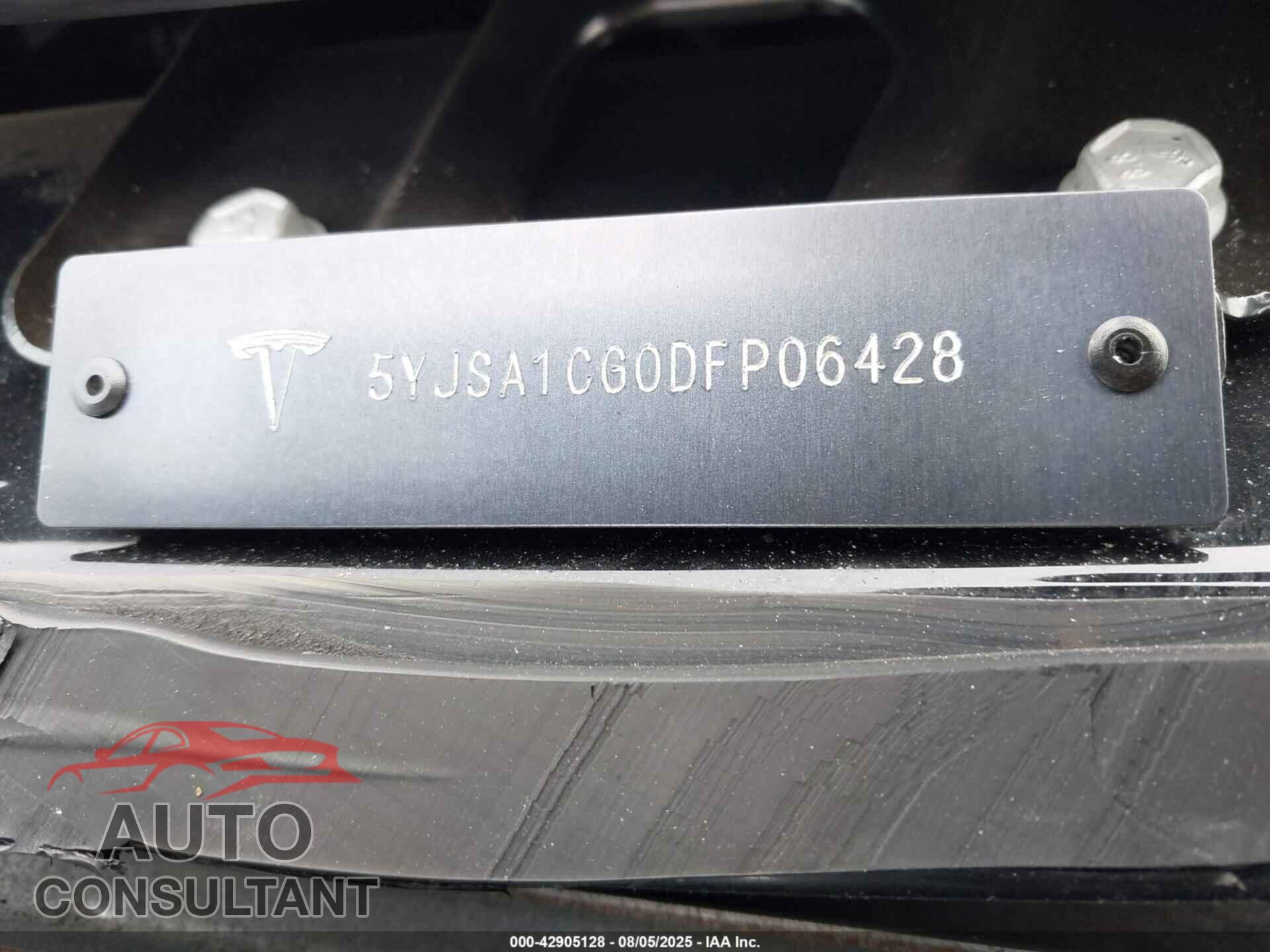 TESLA MODEL S 2013 - 5YJSA1CG0DFP06428