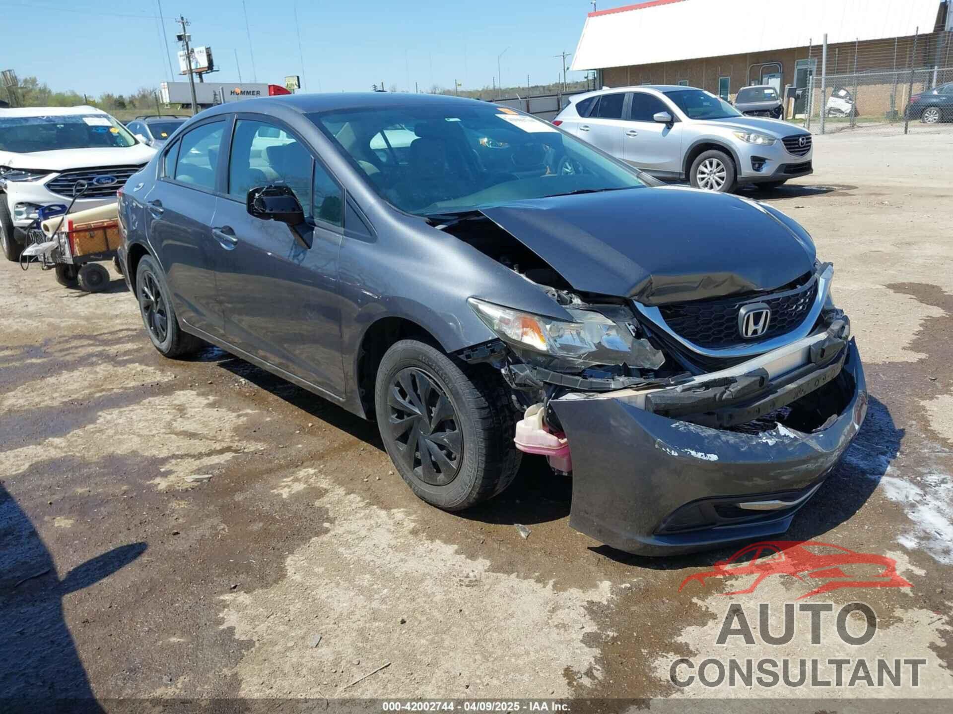 HONDA CIVIC 2013 - 19XFB2F57DE085029