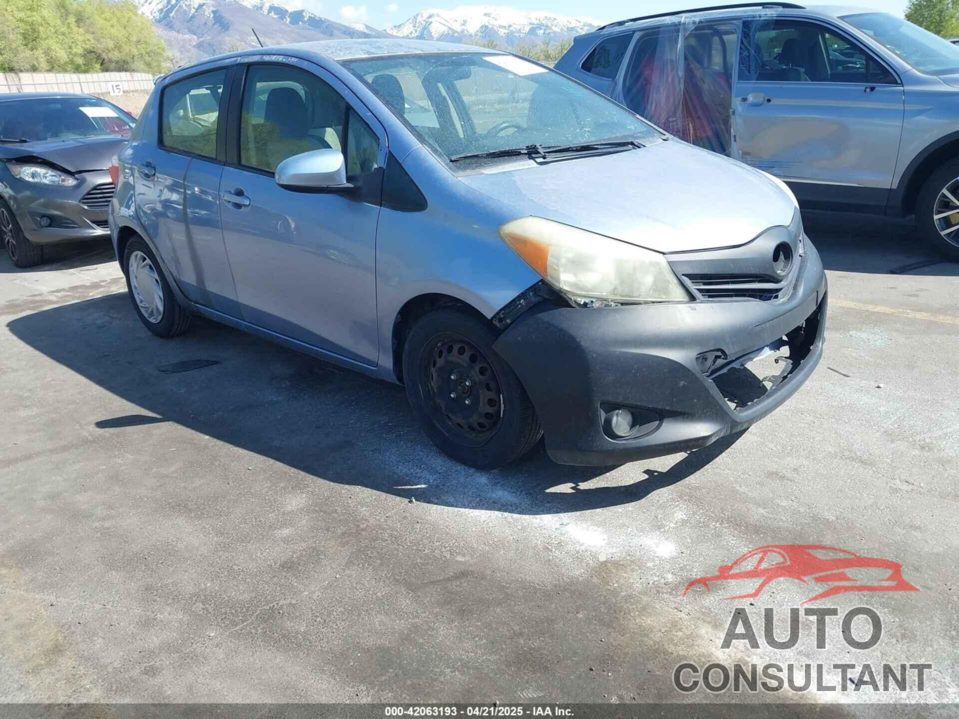 TOYOTA YARIS 2012 - JTDKTUD36CD535147