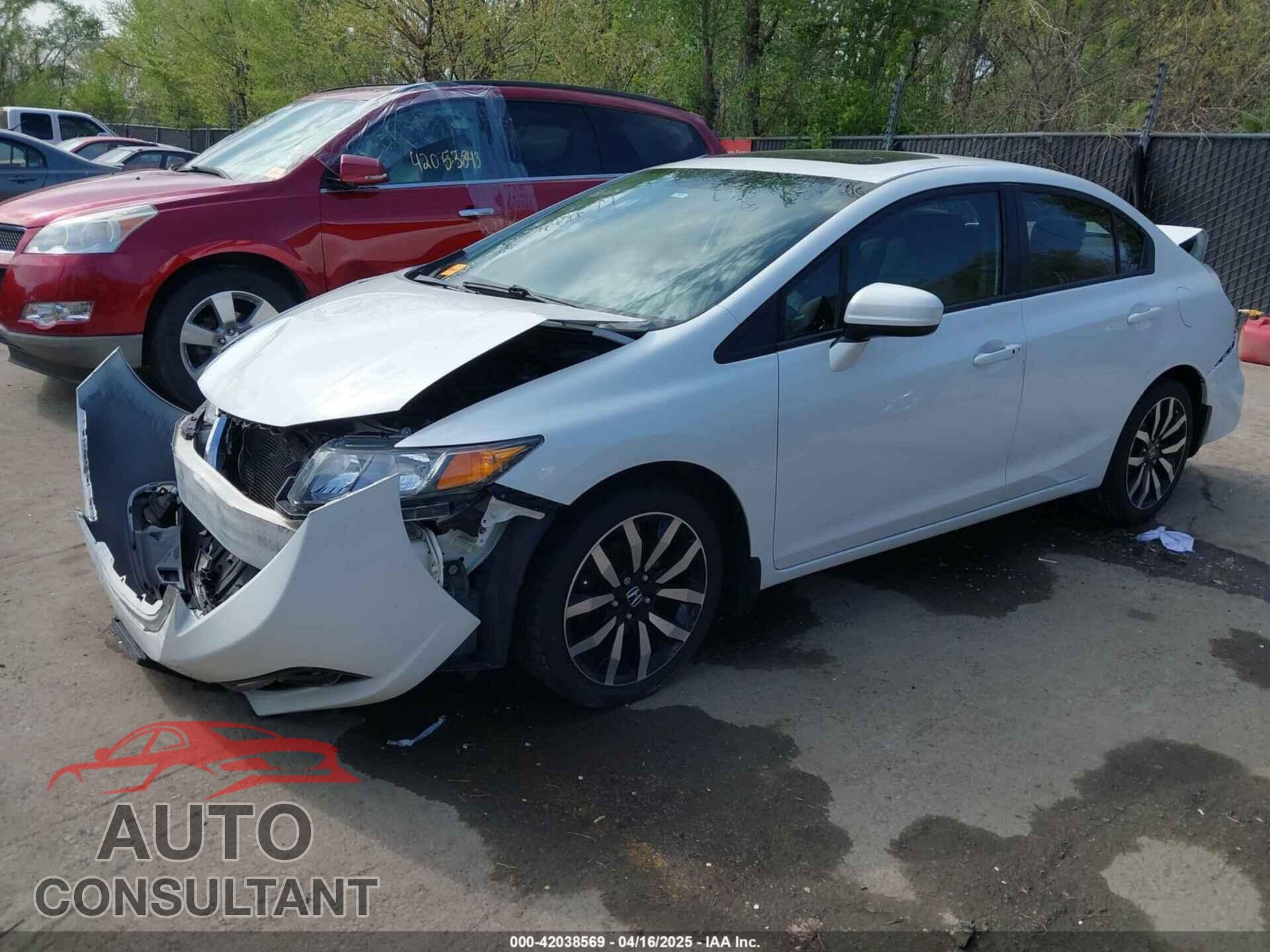 HONDA CIVIC 2014 - 19XFB2F98EE218322