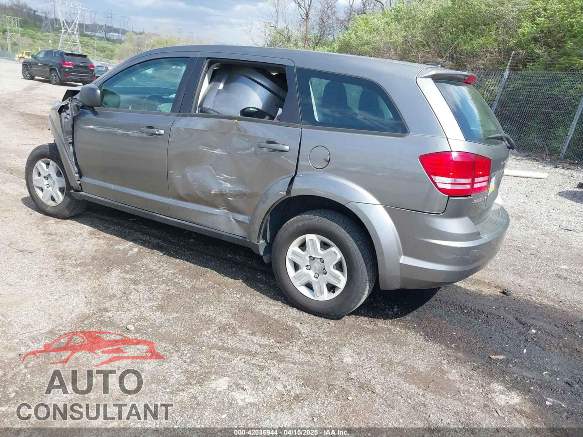 DODGE JOURNEY 2012 - 3C4PDCAB3CT204108
