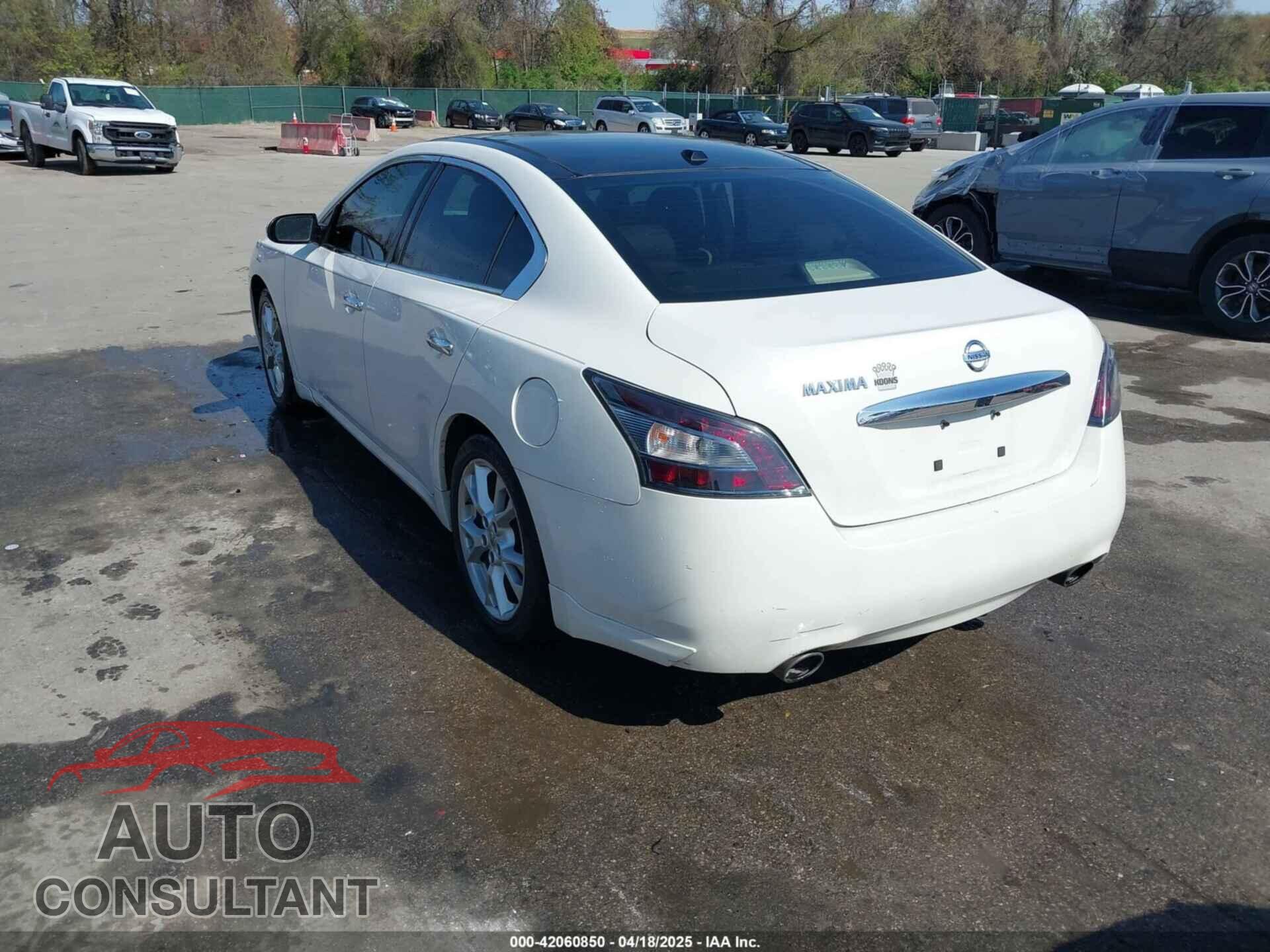 NISSAN MAXIMA 2012 - 1N4AA5AP6CC801664