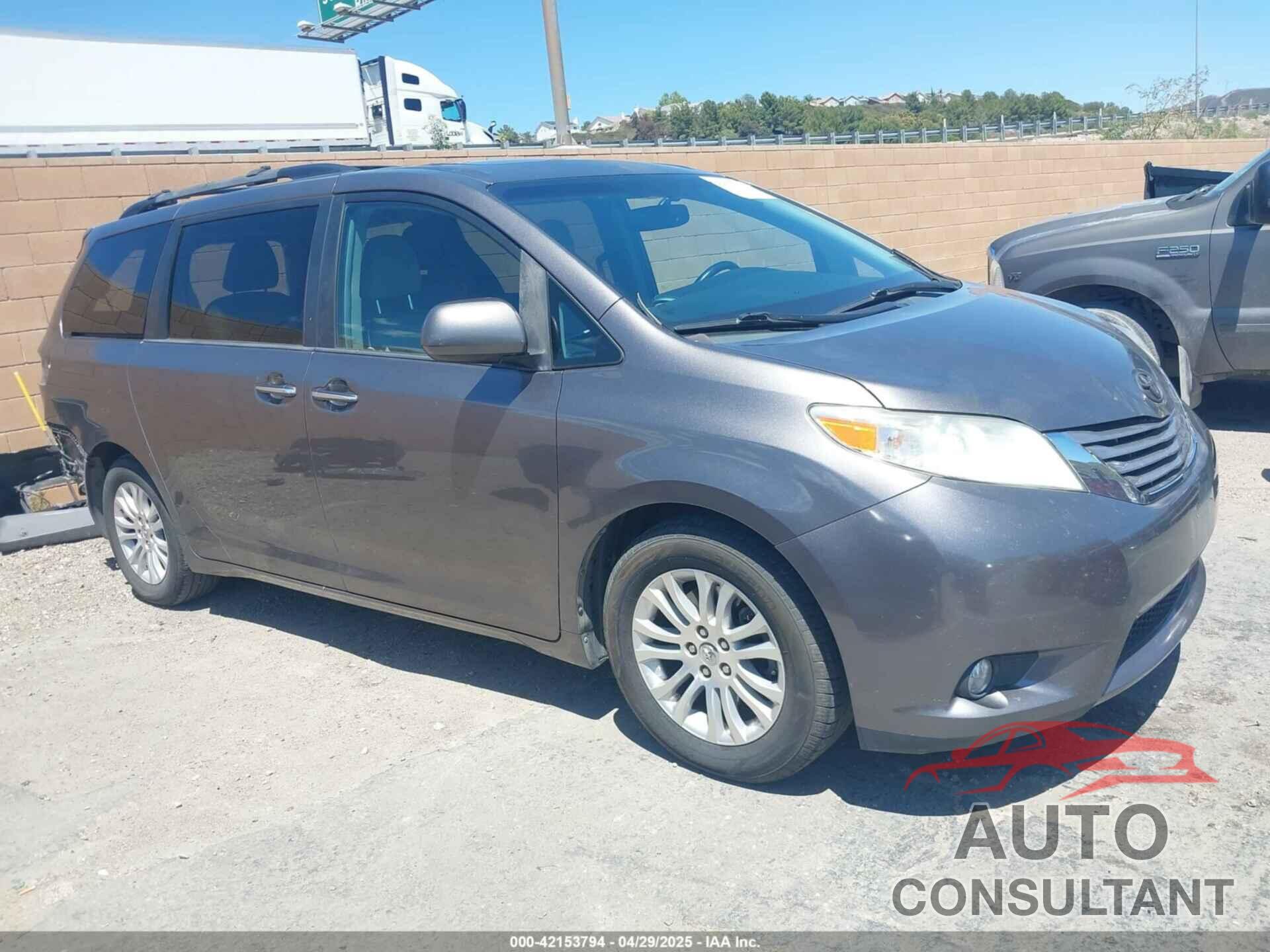 TOYOTA SIENNA 2016 - 5TDYK3DCXGS722960