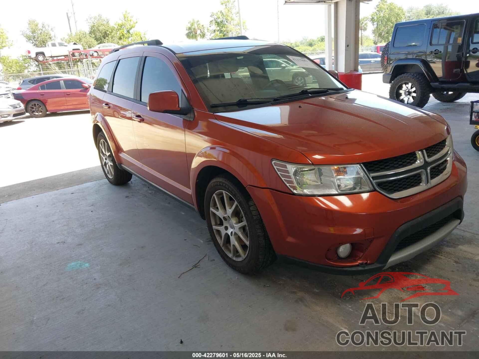 DODGE JOURNEY 2013 - 3C4PDCBGXDT653460