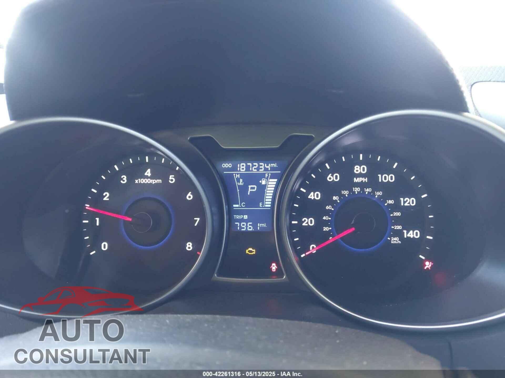 HYUNDAI VELOSTER 2012 - KMHTC6AD2CU052067